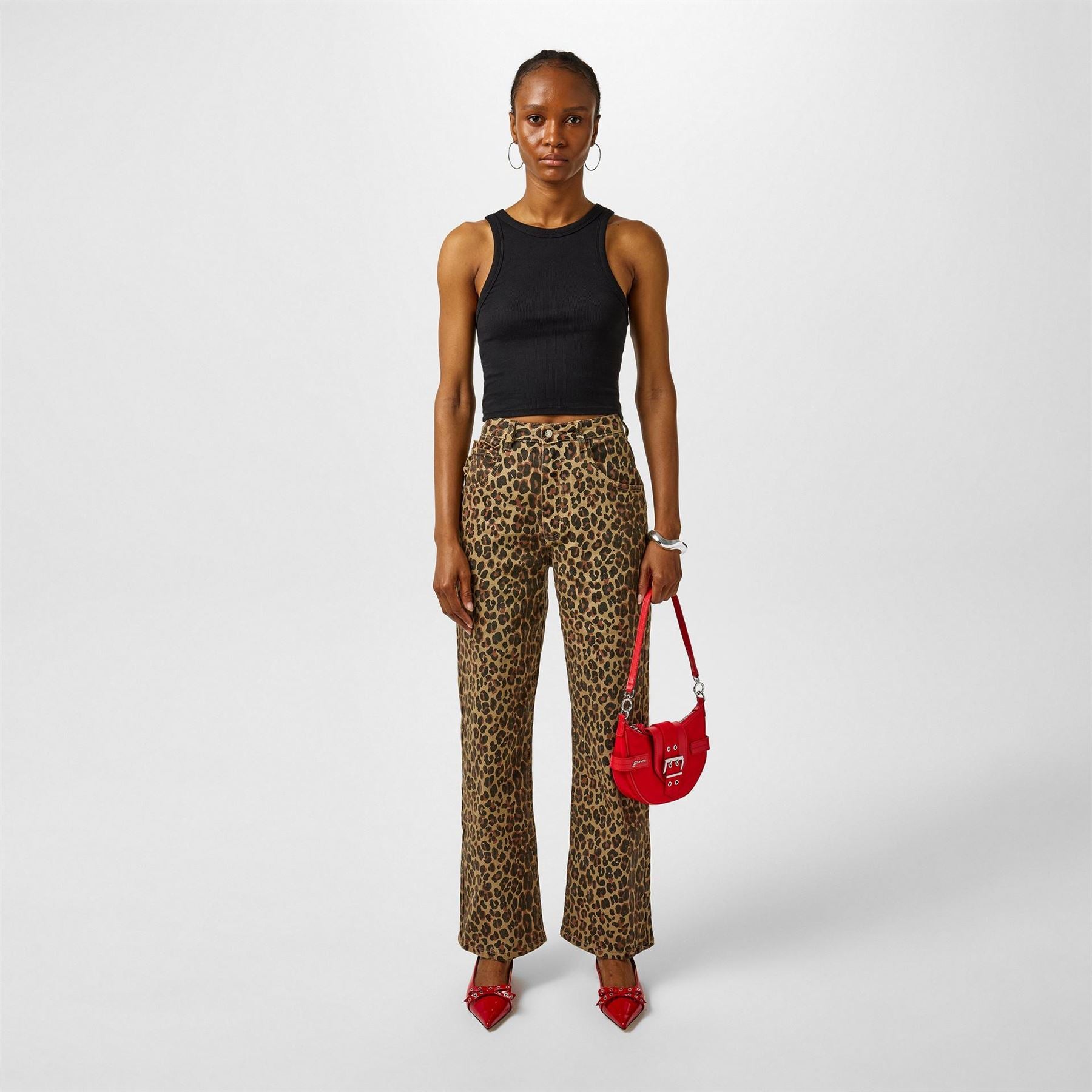 Never Fully Dressed Lucia Scallop Detail Jeans