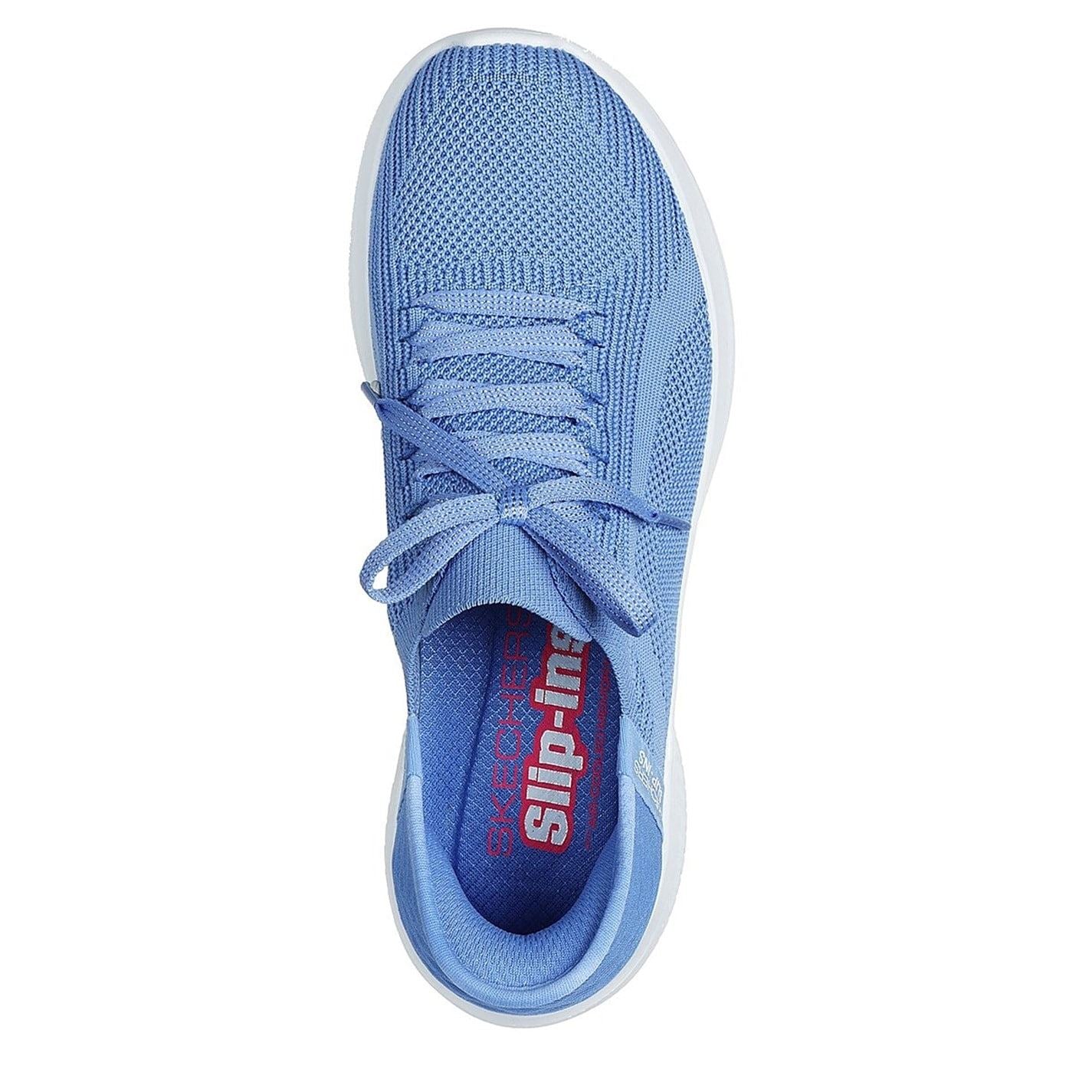 Skechers Low Top Ribbed Flat Heel Sneakers