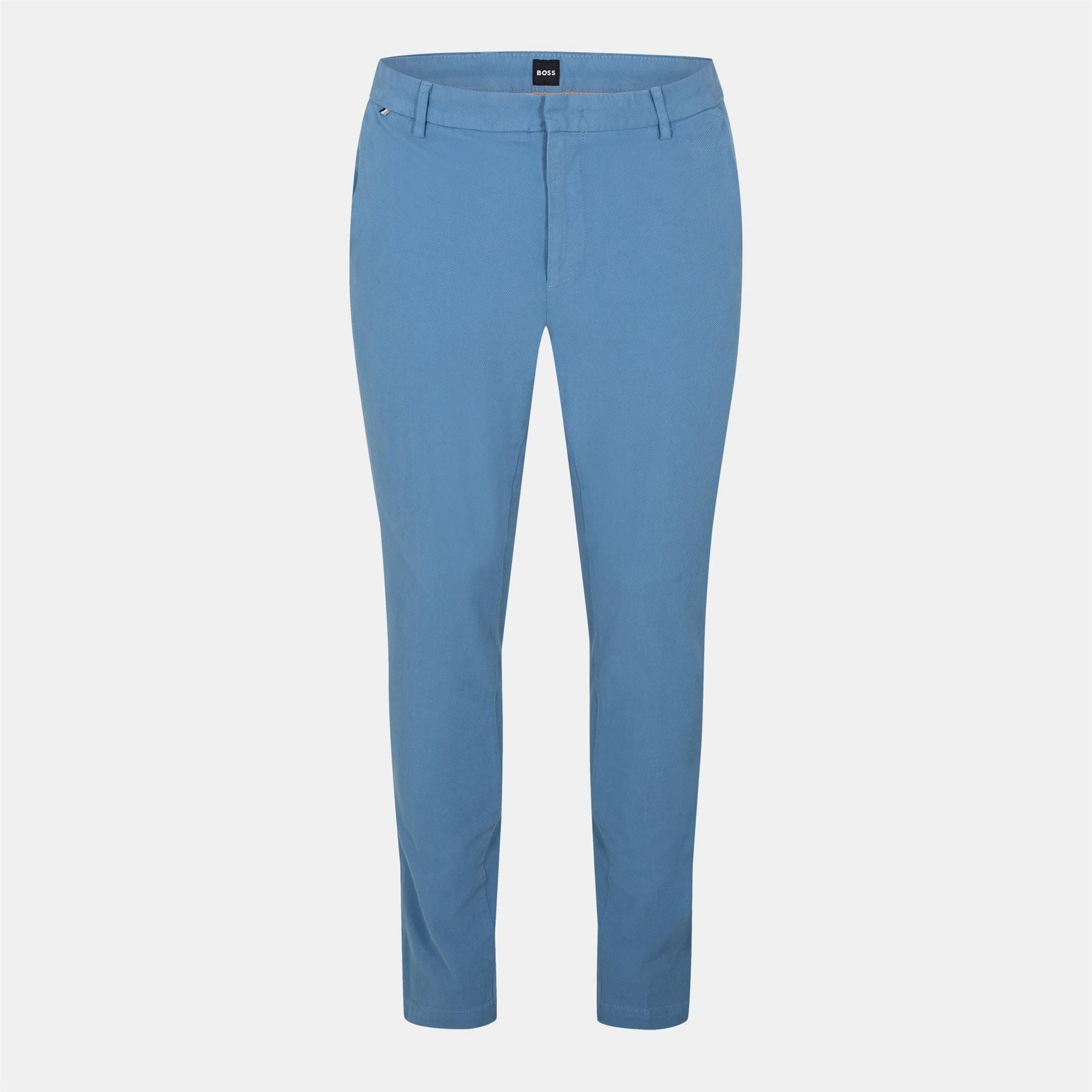 Boss Kaito1 Solid Patterned Straight Chinos