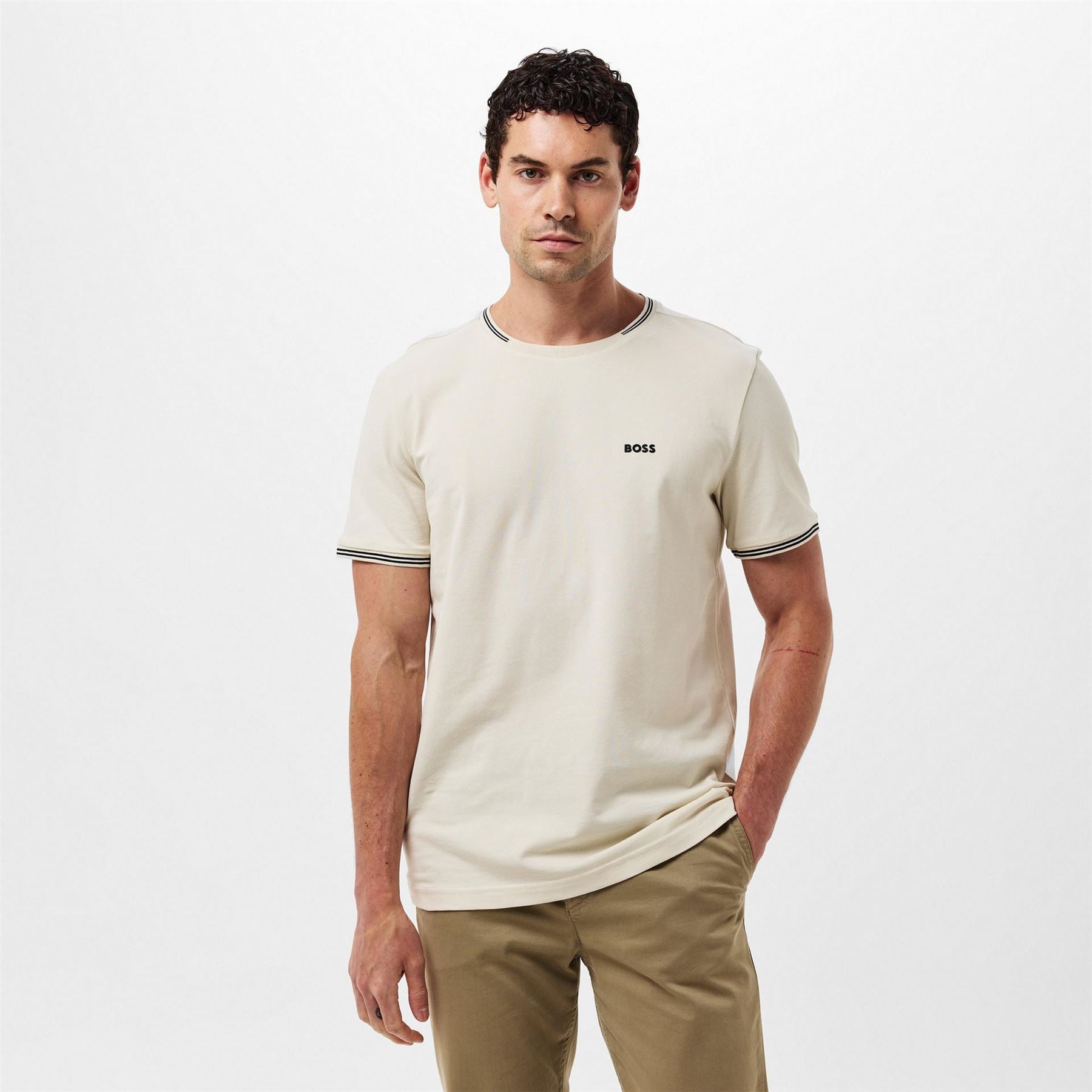 Boss Green Short Sleeve T-Shirt With Logo Detail (taul Regular Fit)