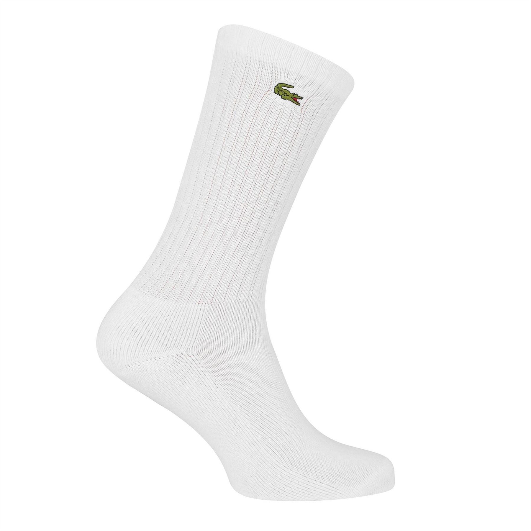 Lacoste Cotton Logo Crew Socks