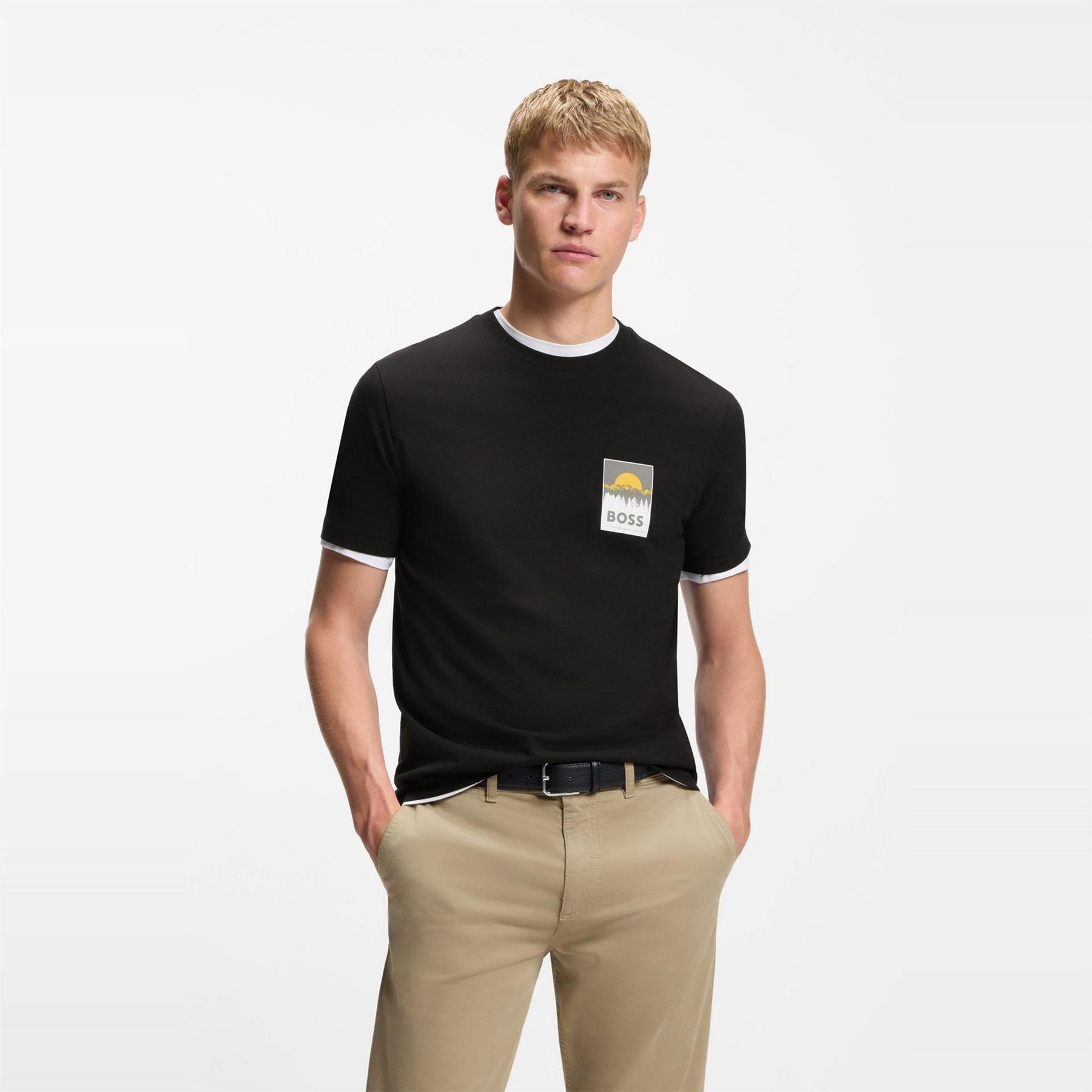 Boss Mens Te Plain 10276582 01 Polo Shirt