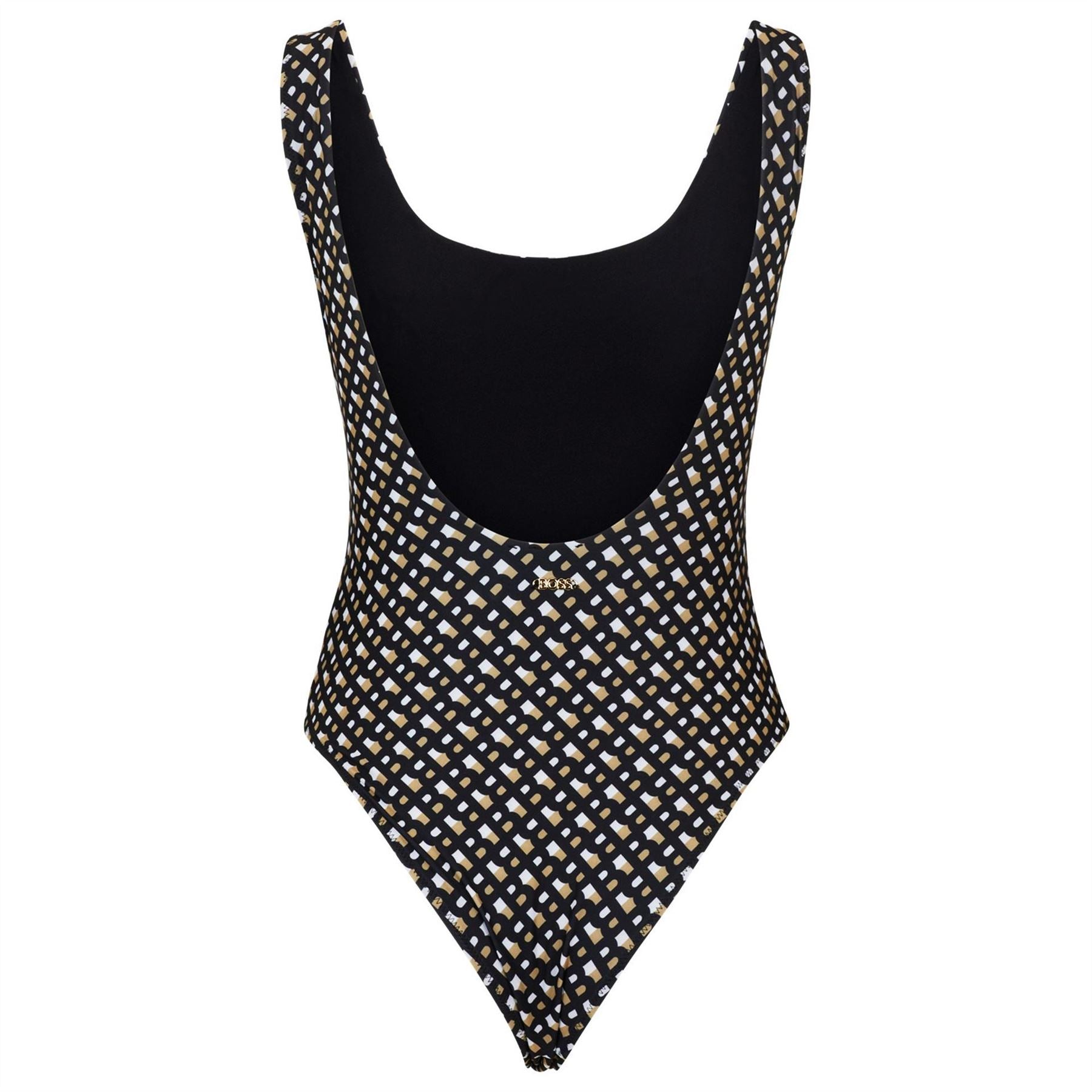 Boss Mimi Scoop Neck Design Swimsuit