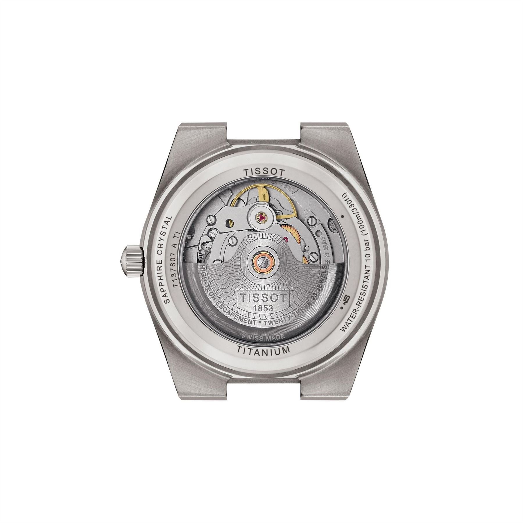 Tissot Prx Titanium Automatic Analogue Watch
