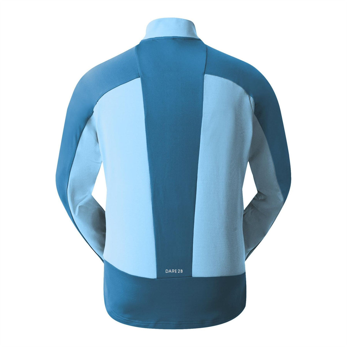Dare 2b Back Neck Logo Mock Neck Raglan Sleeve Sweatshirt