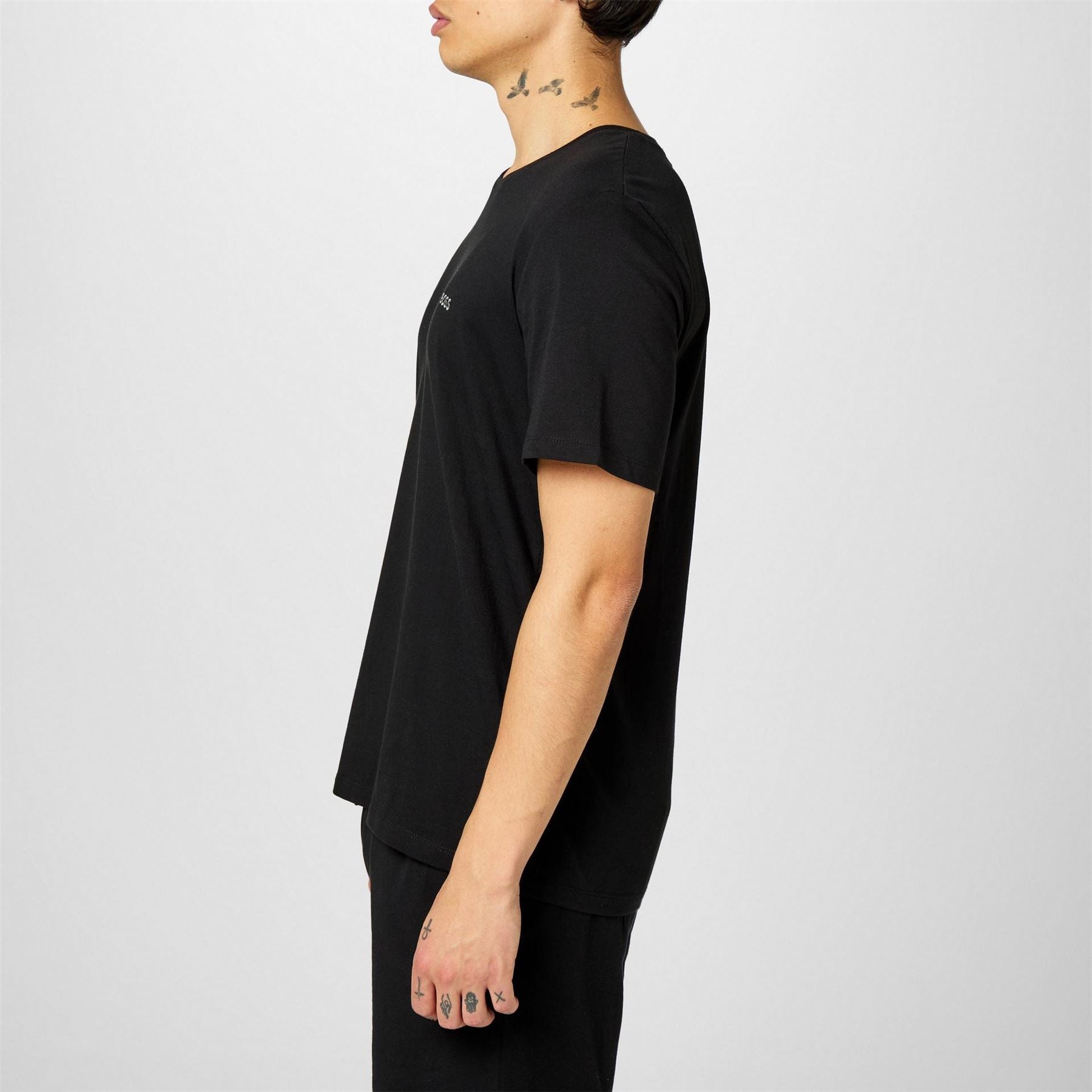 Boss BOSS Bodywear Mix  And  Match Premium Cotton T Shirt with Logo Detail