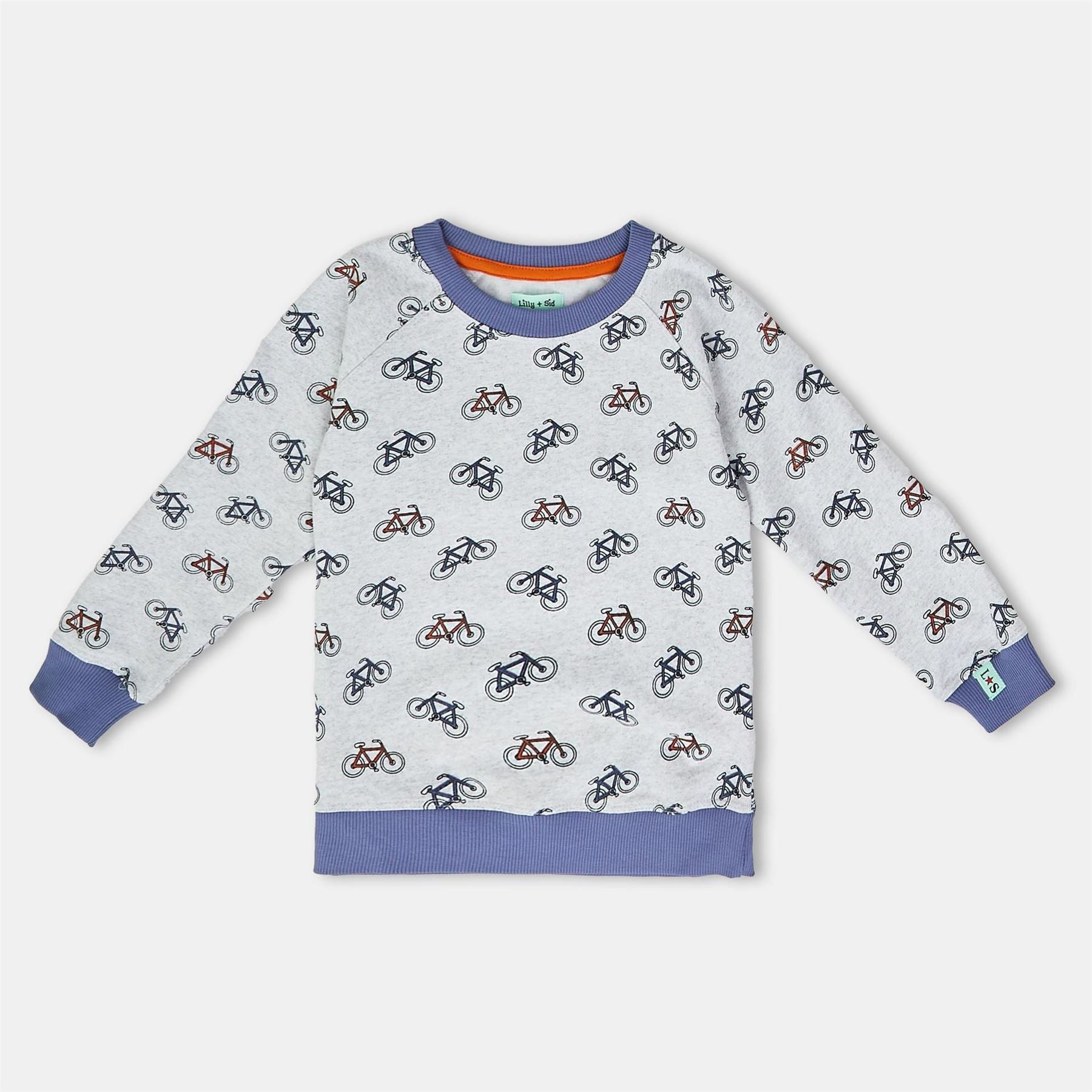Lilly and Sid Bicycle Crew Sweatshirt