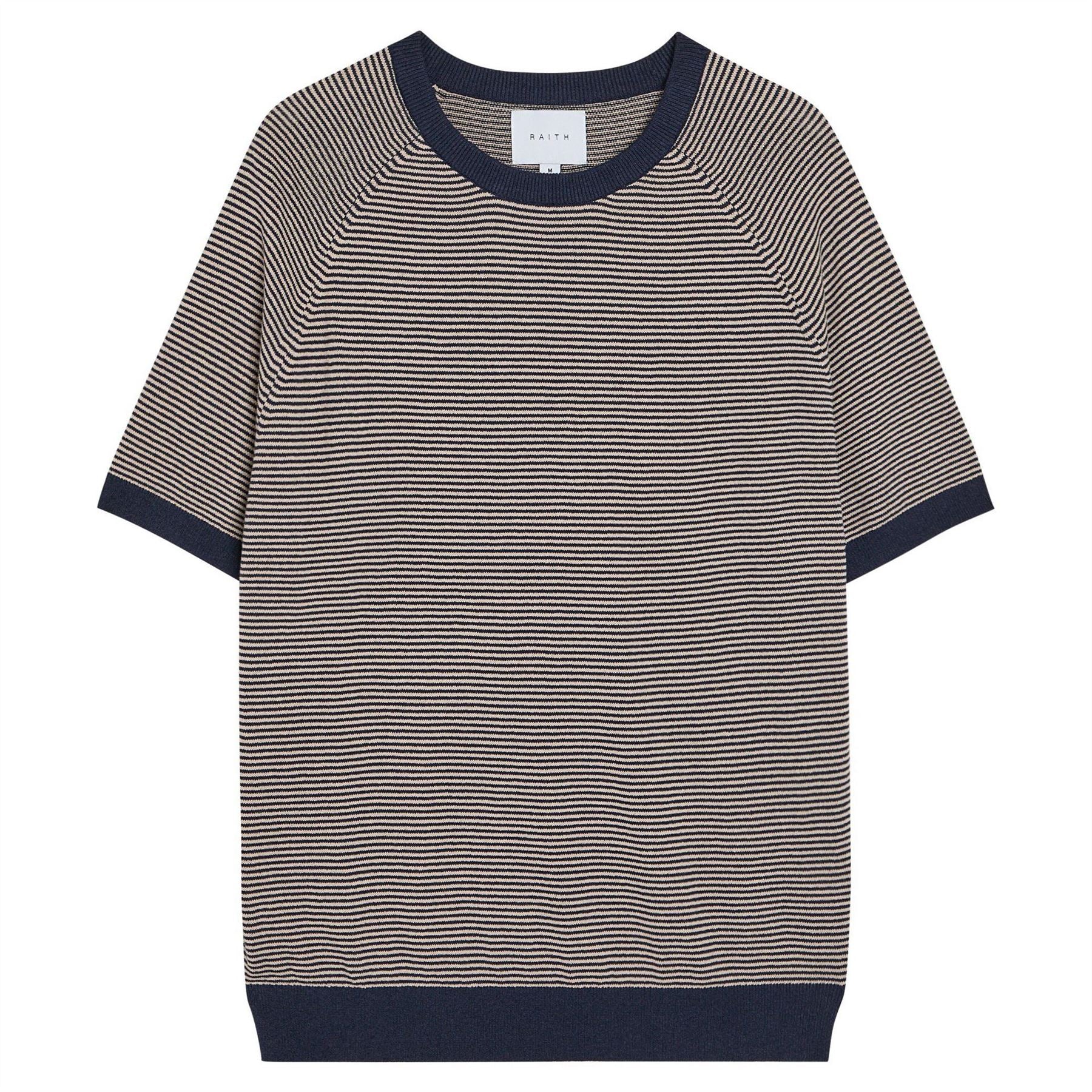 Raith Rafael Striped Linen Tee