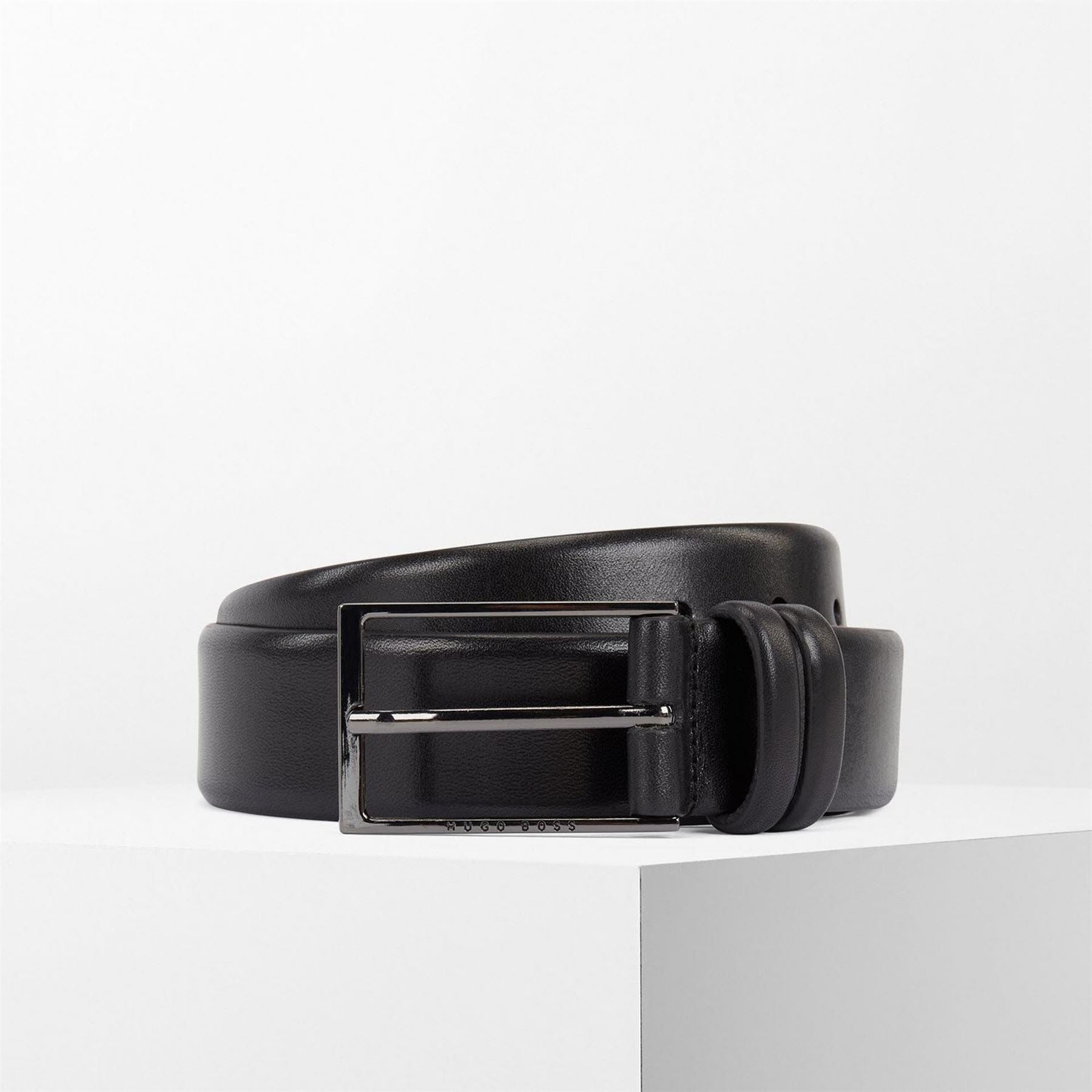 Boss Leather Pin Buckle Belt