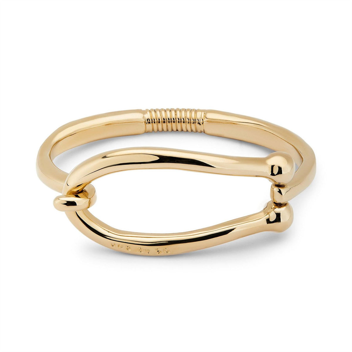 UNOde50 18k Gold Plated Rigid Bracelet