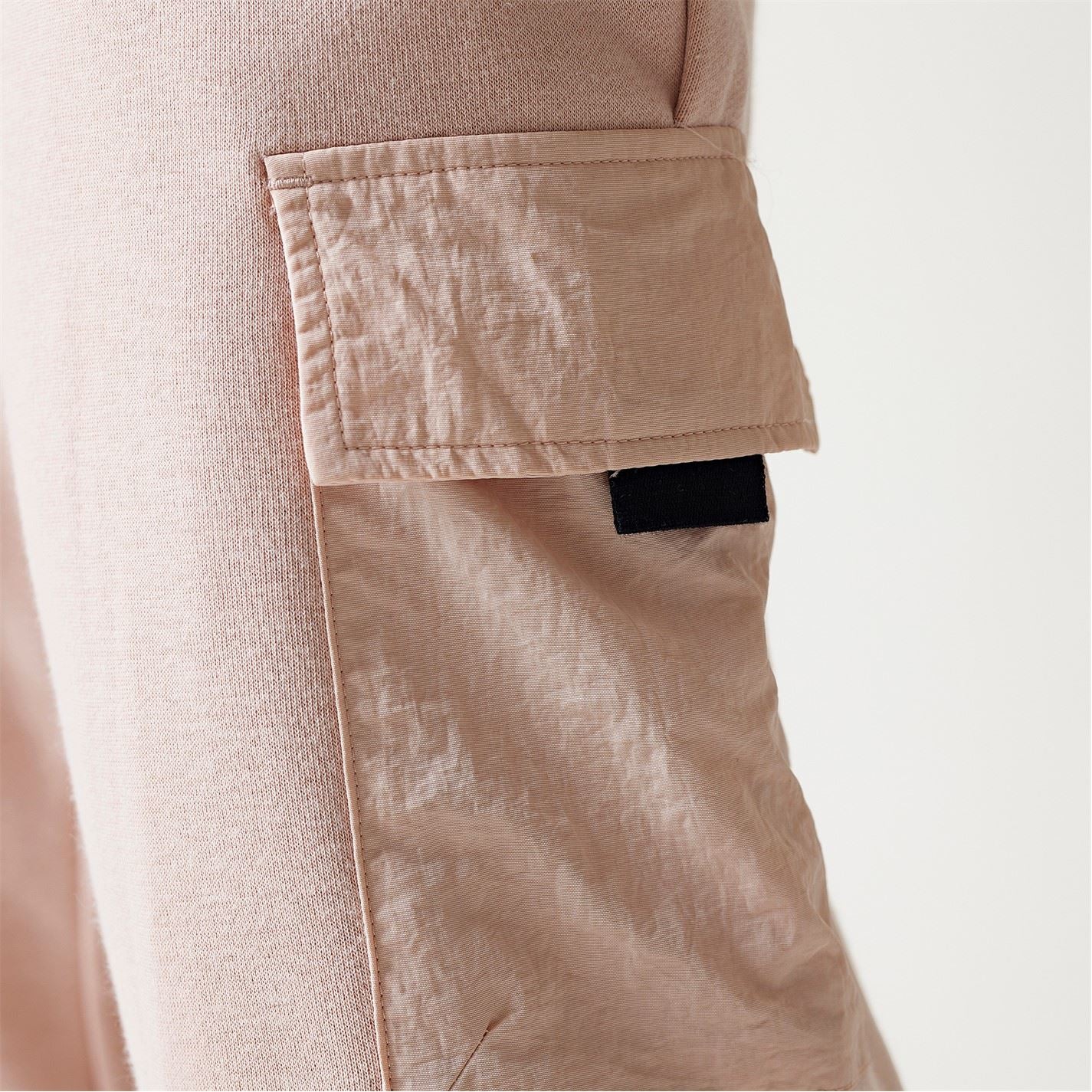 11 Degrees Woven Pocket Joggers   Putty Pink
