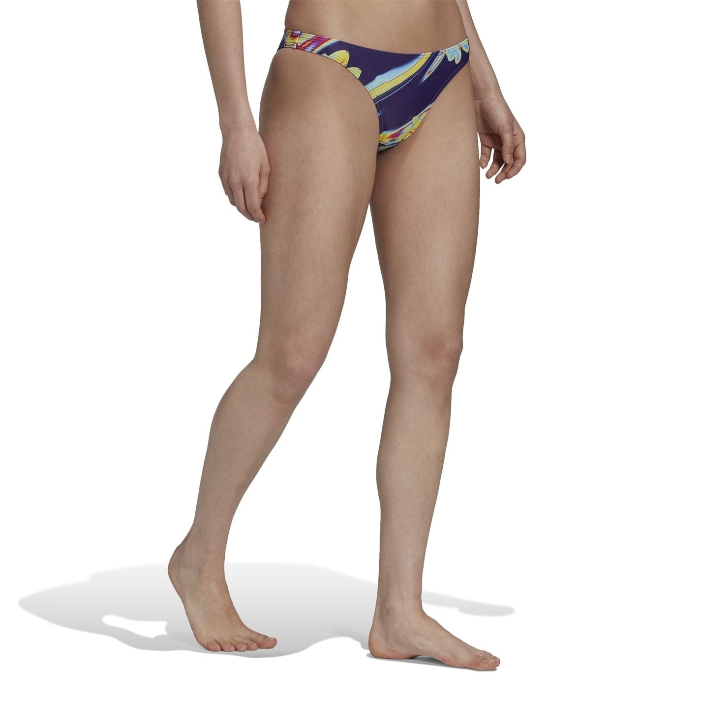 adidas Originals Womens Originals Positivisea Graphic Hero Bikini Bottoms Bottom