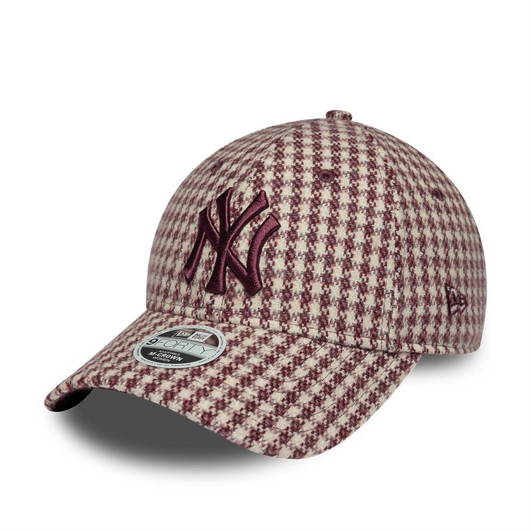 New Era Houndstooth 9forty M Crown Cap