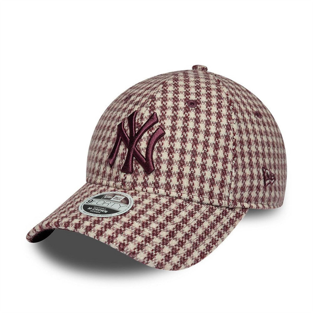 New Era Houndstooth 9forty M Crown Cap