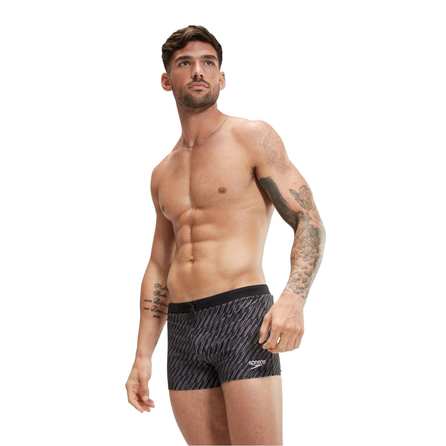 Speedo Valmia Geometric Swim Trunk