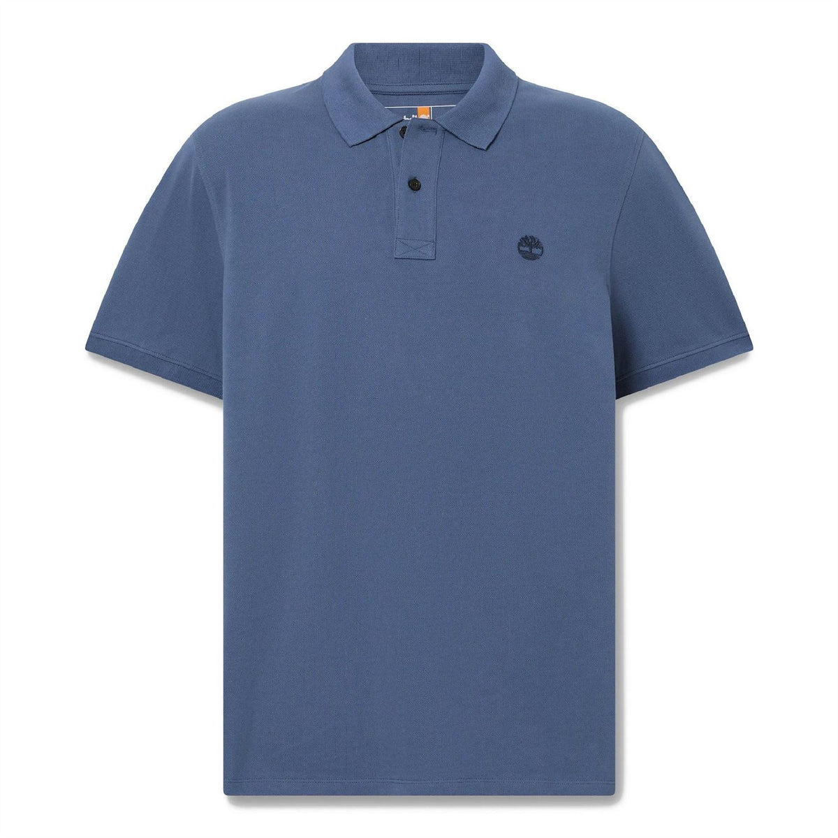 Timberland Millers Timberland Logo Collared Neck Short Sleeve Shirt
