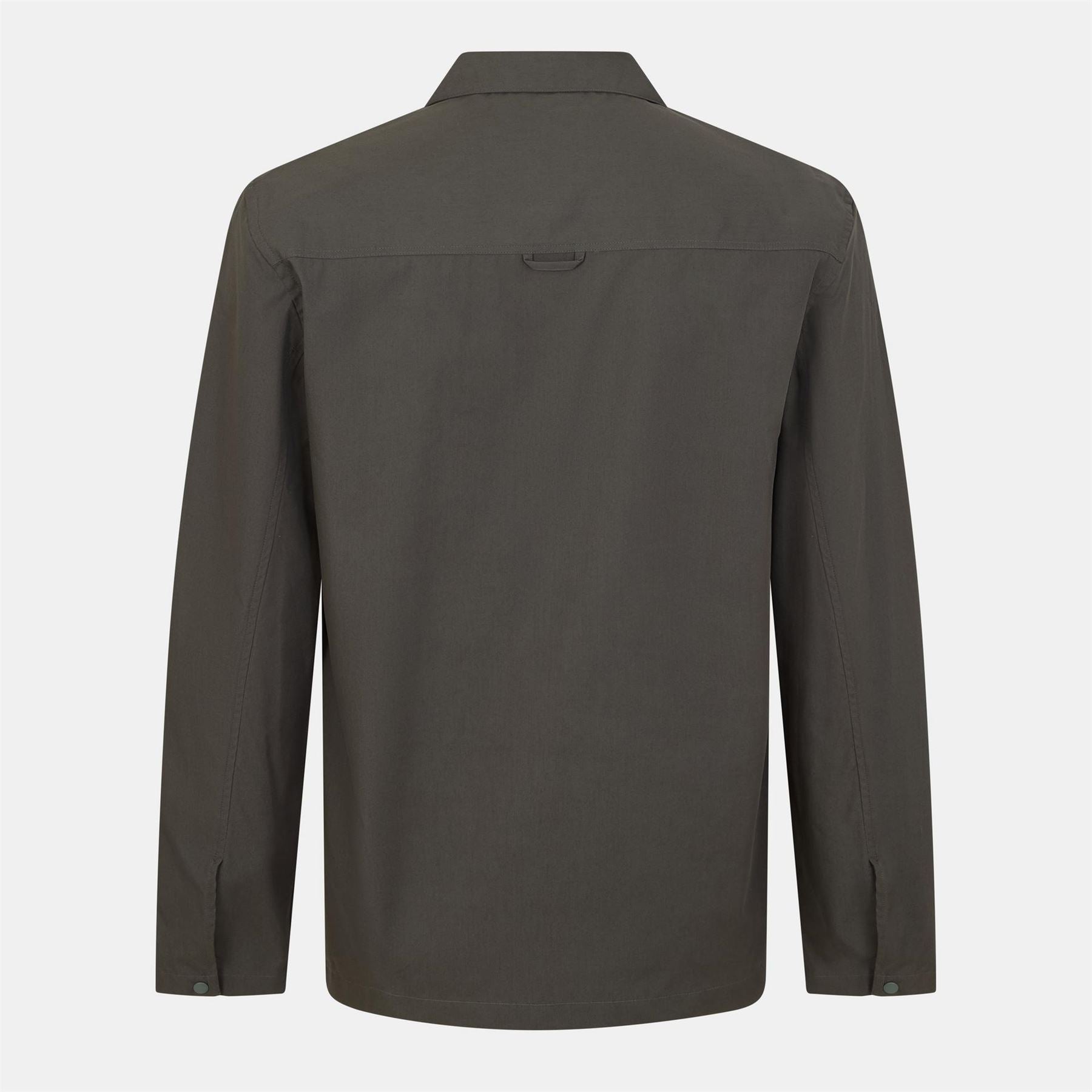 Lyle and Scott Cotton Long Sleeve Zip Overshirt