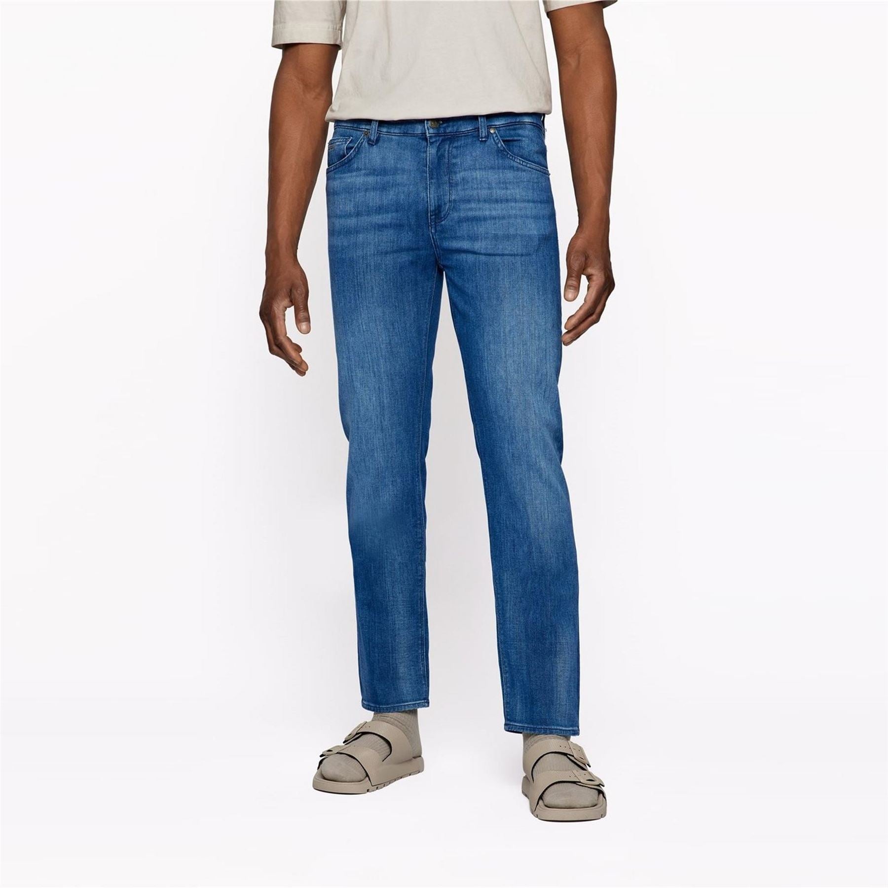 Boss Mens Maine3 10215872 07 Slim Fit Jeans