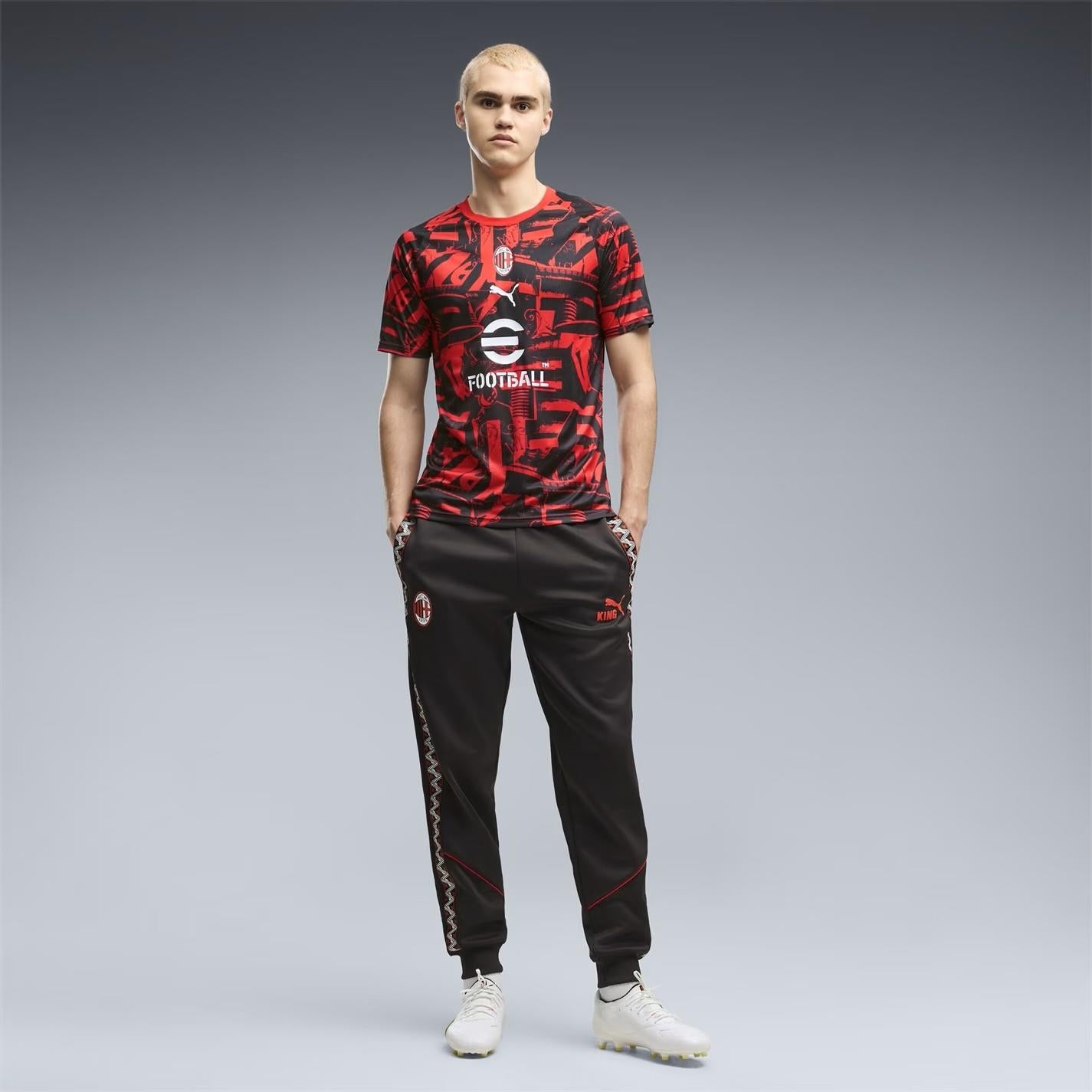 Puma Mens Milan Pre Match Shirt 2026 27