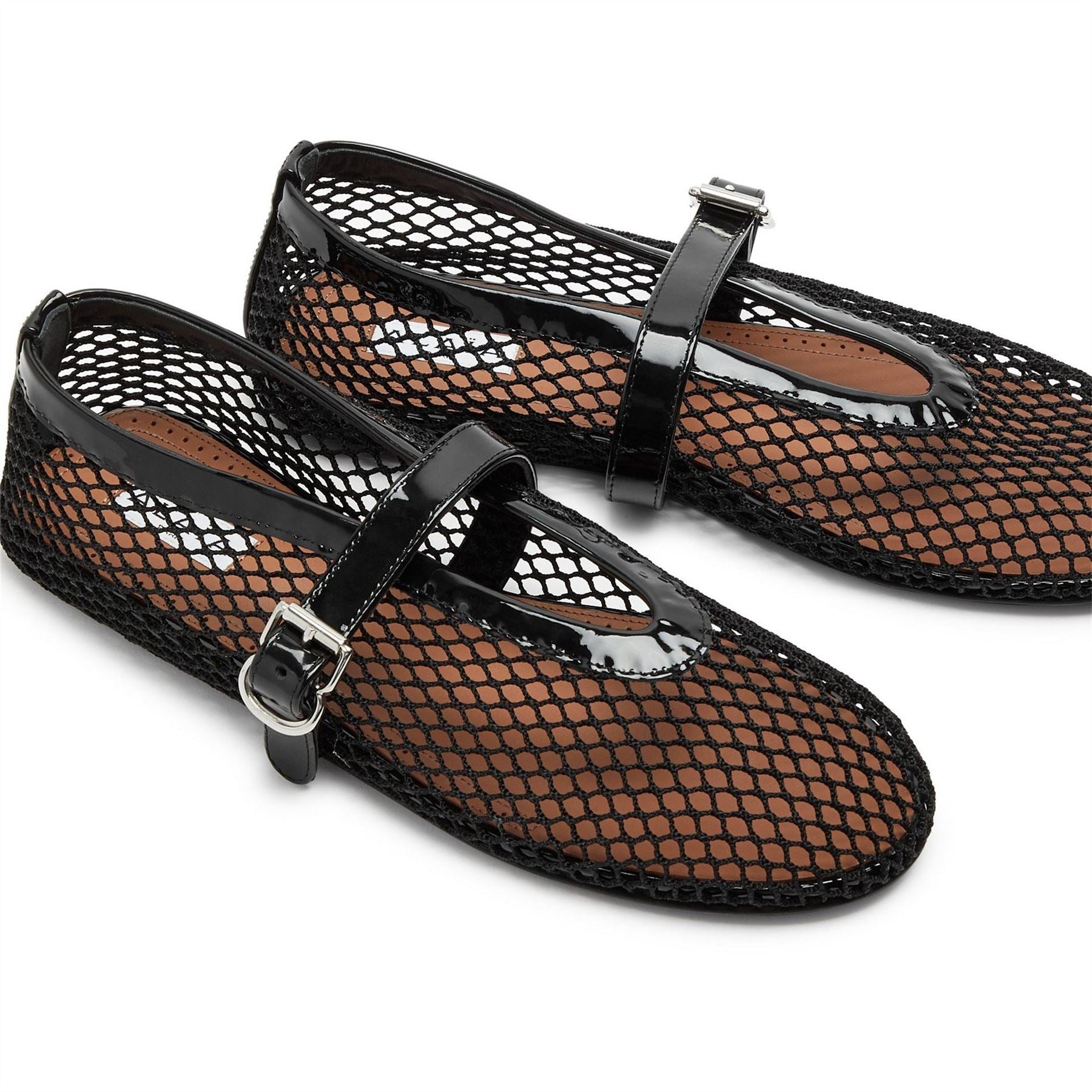 Alaia Mesh Flat