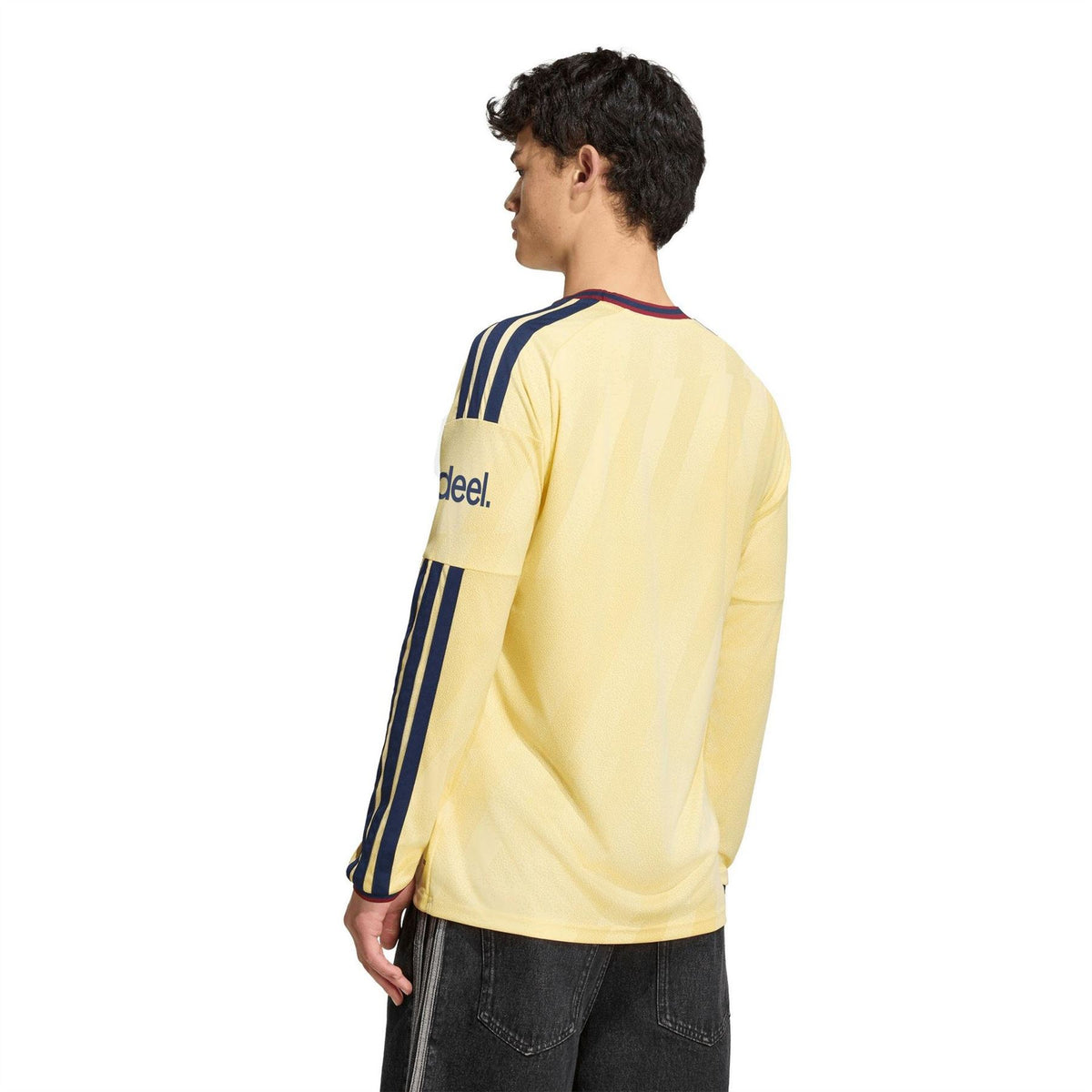 adidas Arsenal Third 24 25 Long Sleeve Slim Fit Football Shirt