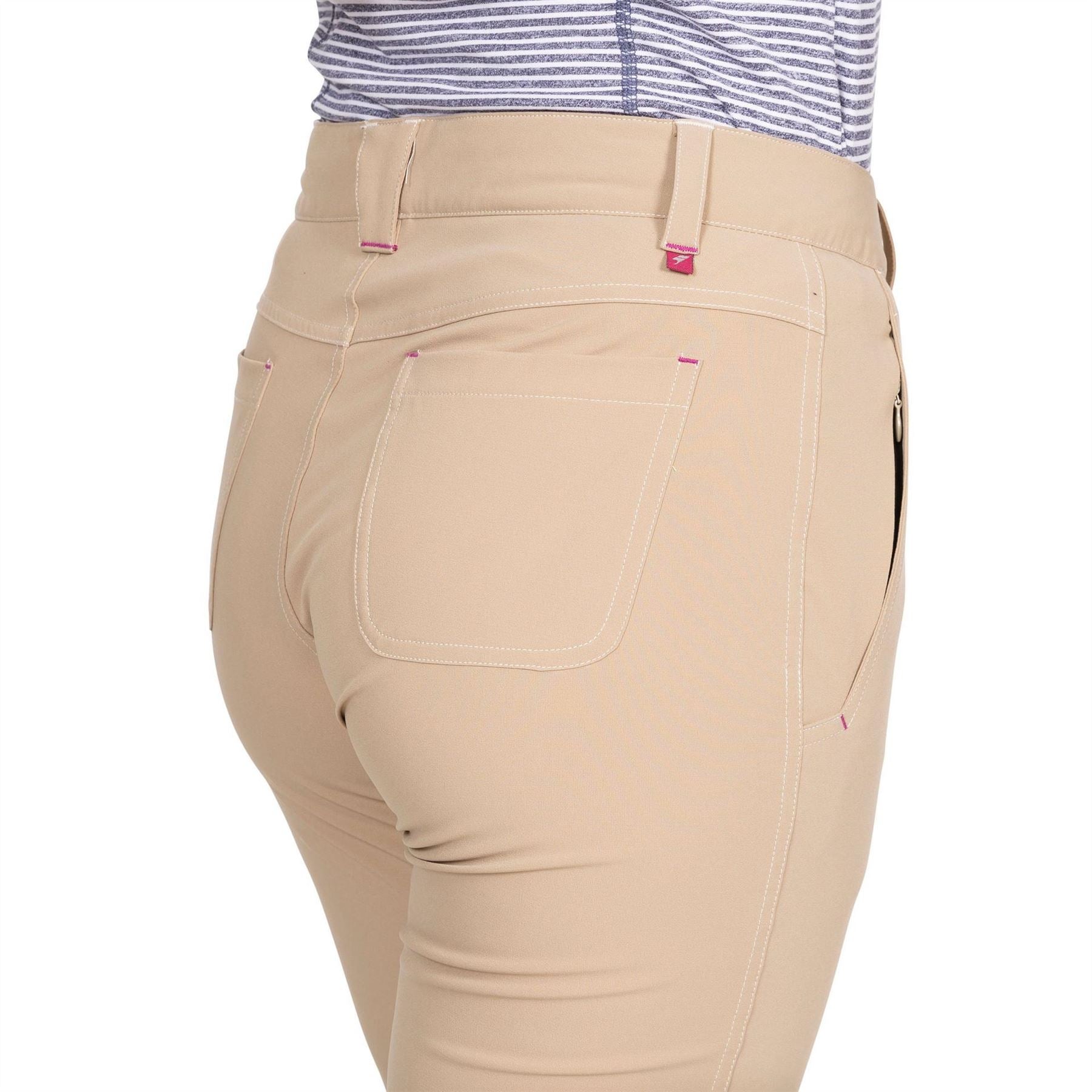 Trespass Eadie C Solid Patterned Straight Trousers