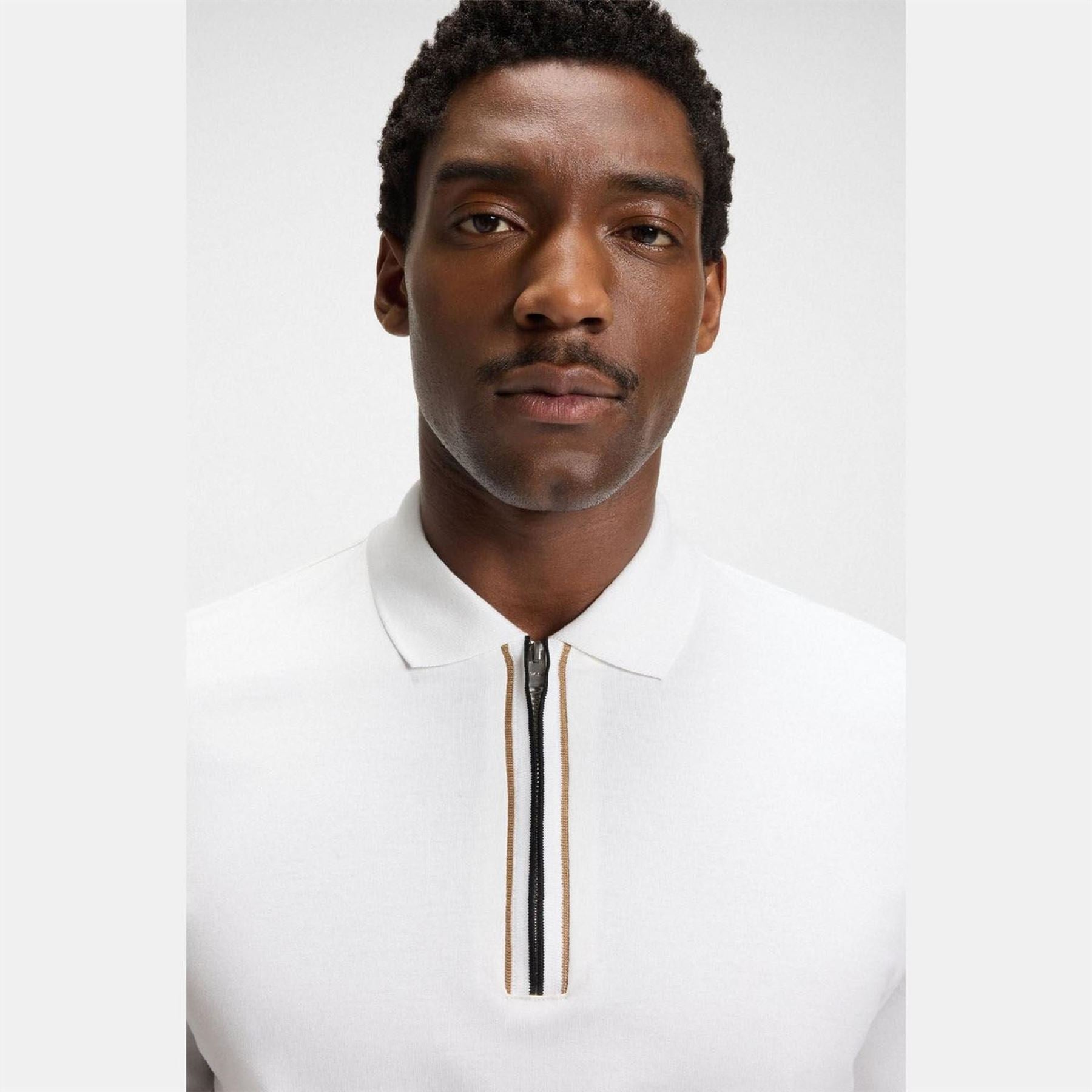 Boss Paras 65 Zip Placket Polo Shirt