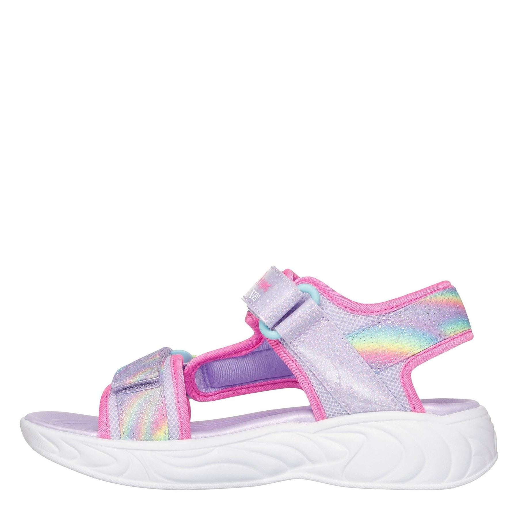 Skechers Lighted Unicorn Dreams Sandal Flat Sandals Girls