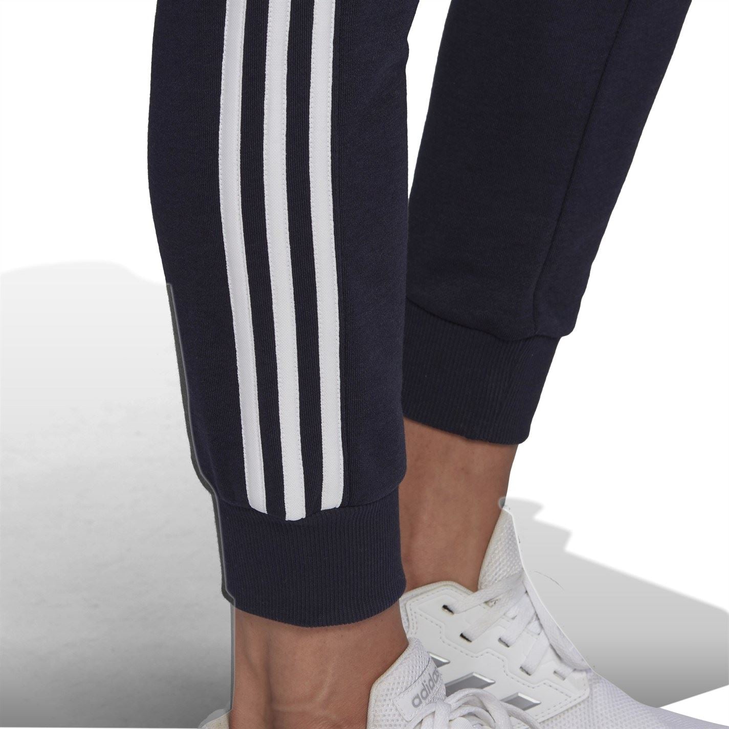 adidas Womens Essentials 3 Stripes Pants Slim