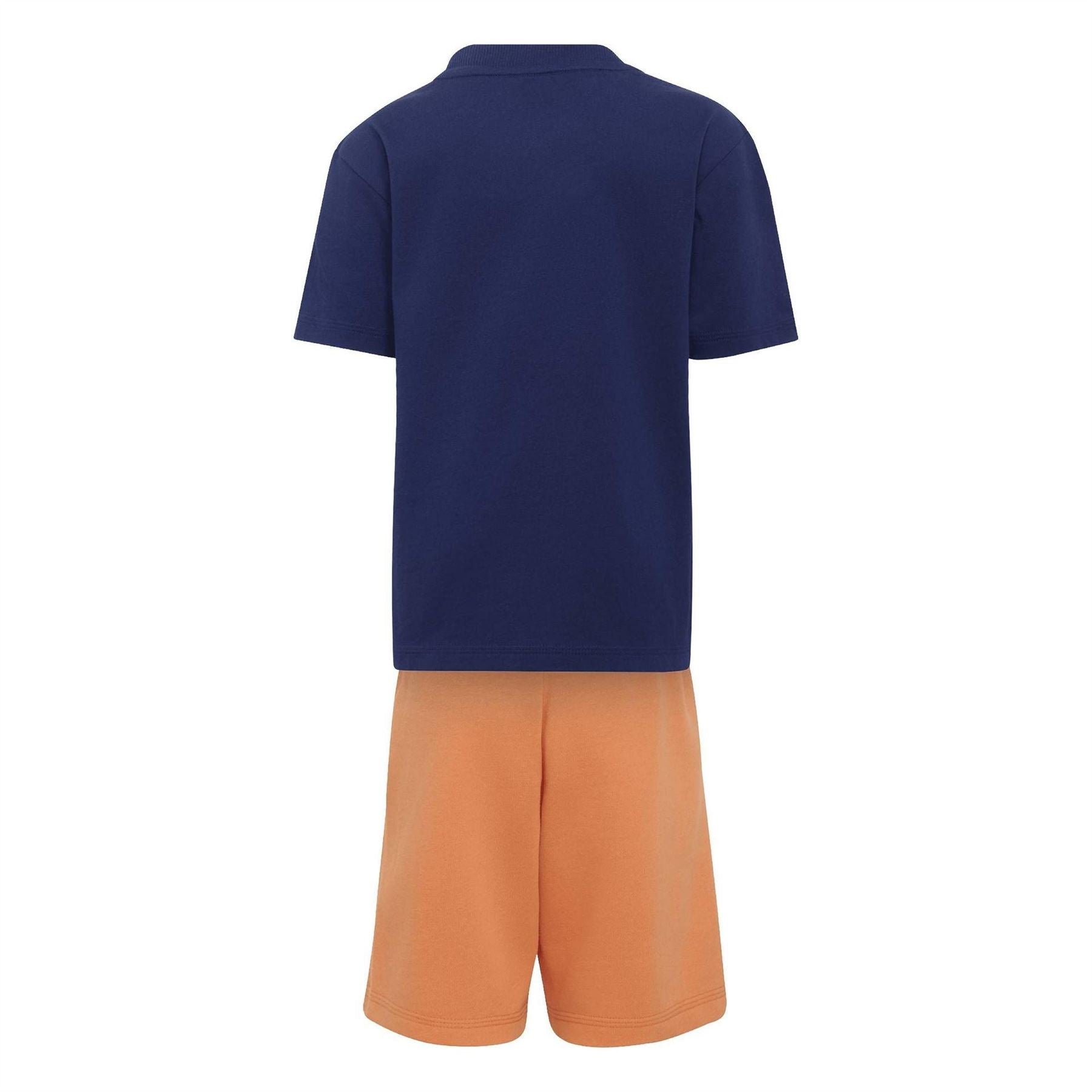 adidas Lin Cotton Short Sleeve T-Shirt And Shorts Clothing Set