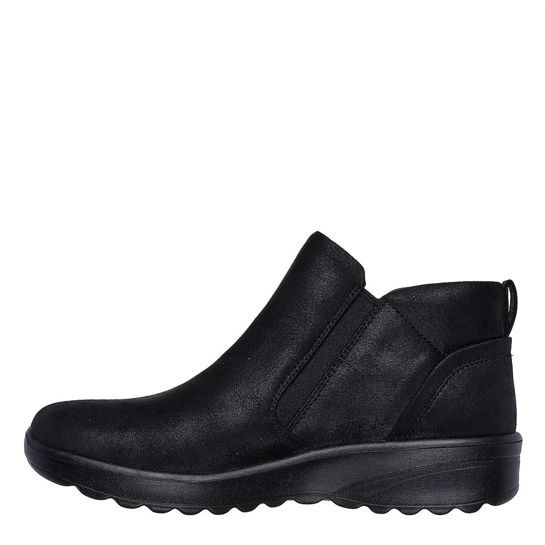 Skechers Lovely Vibe Ankle Boots with Side Zipper