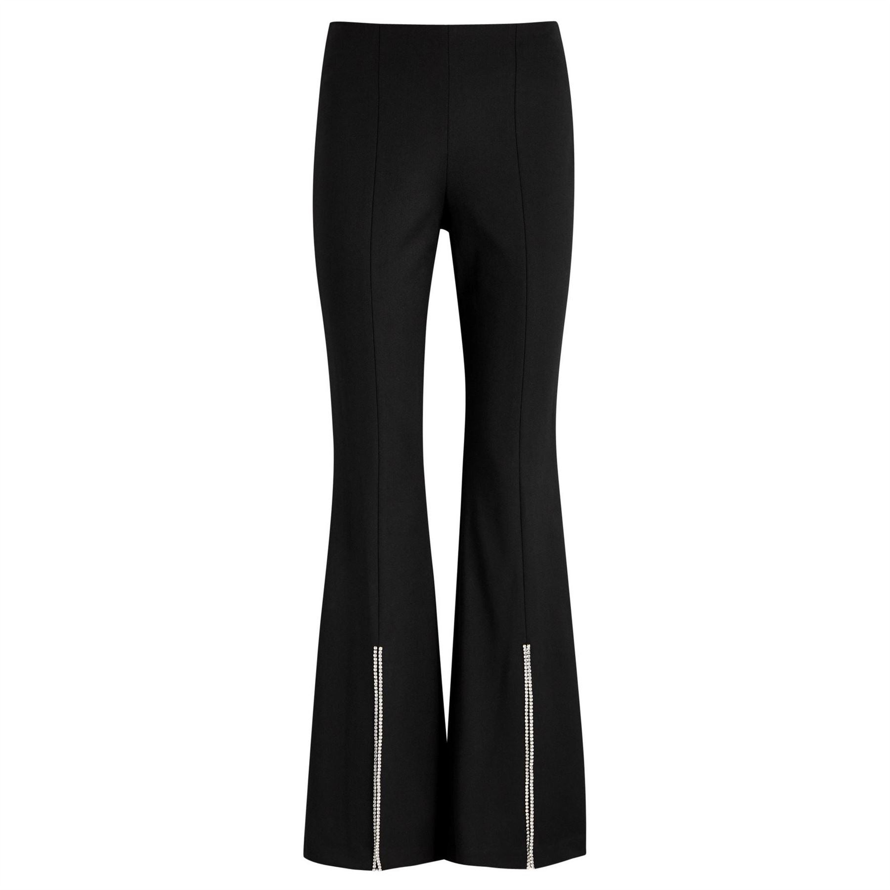 Alice And Olivia Rmp Bootcut Slit Trousers