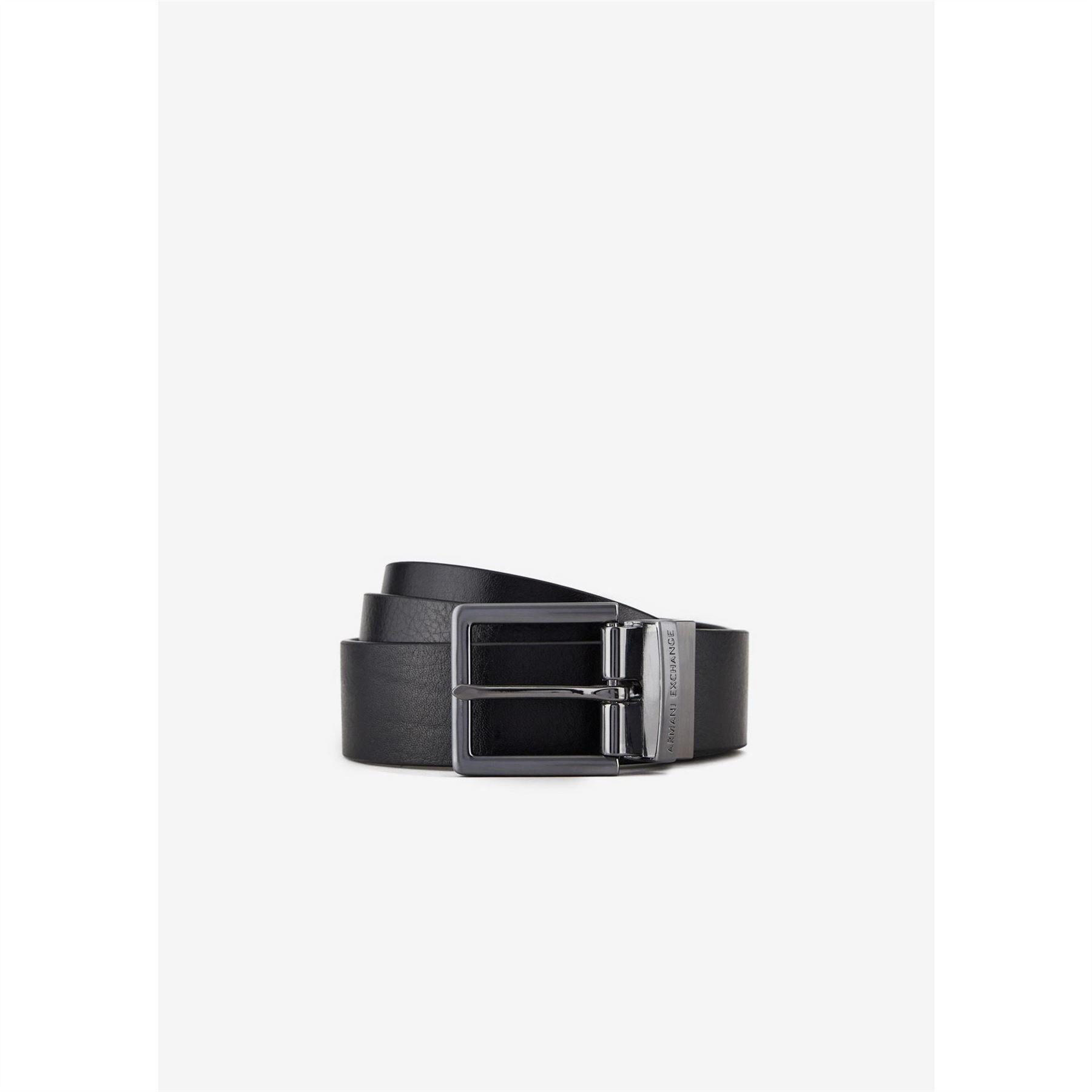 Armani Exchange Metal Tab Belt