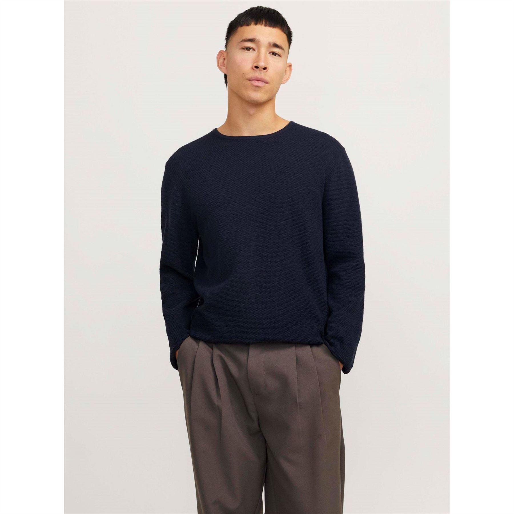 Jack and Jones Mens George Crew Knit