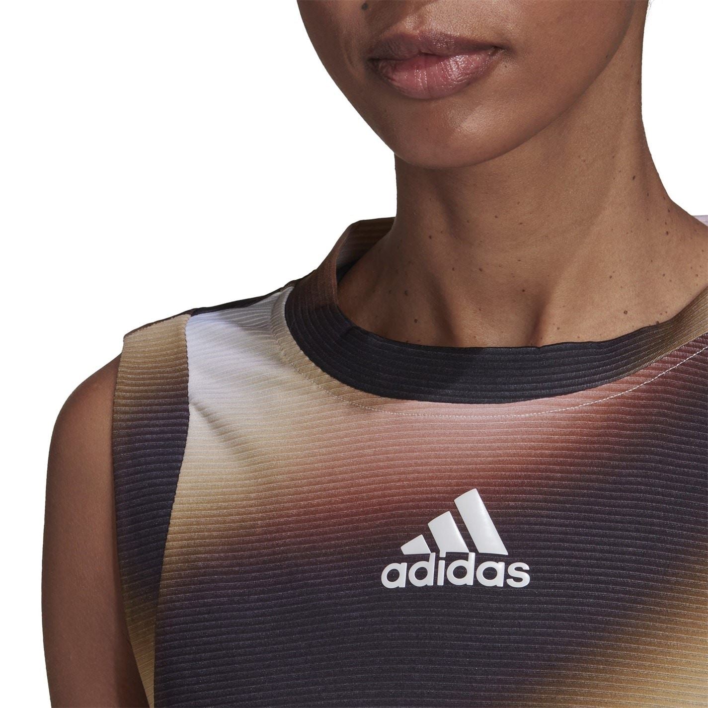 adidas Mel Mtch Regular Fit Crew Neck Tank