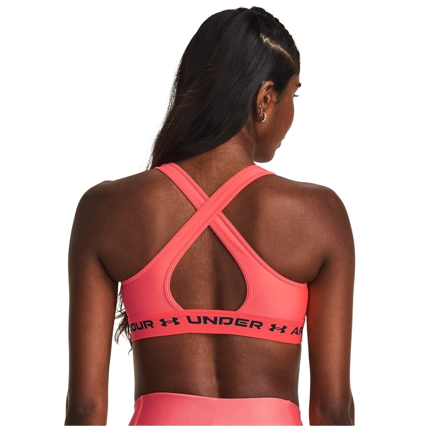 Under Armour Womens Armour Medium Support Crossbodyack Bra