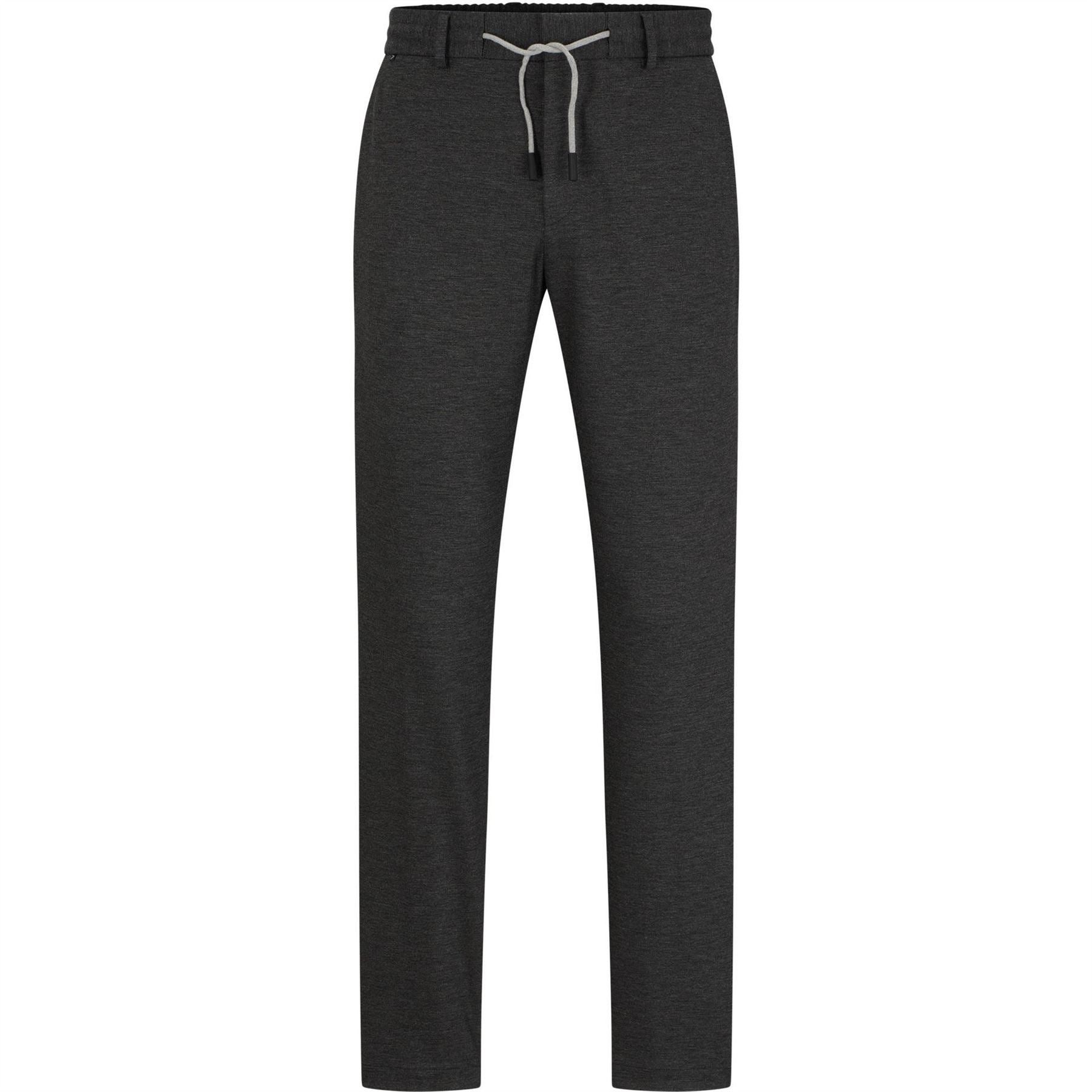 Boss Genius Solid Patterned Slim Trousers