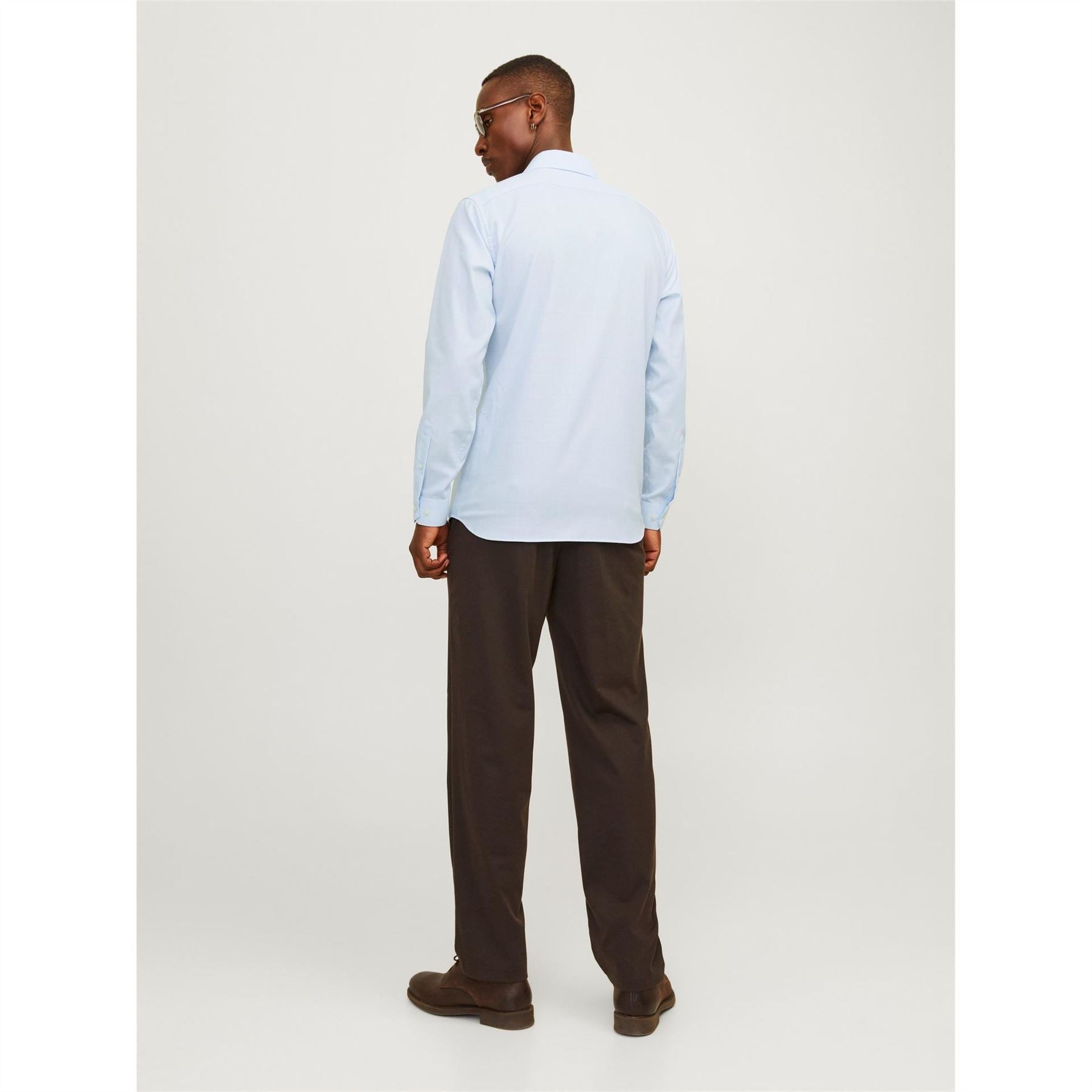 Jack and Jones Parker Regular Fit Long Sleeve Cuff Shirt
