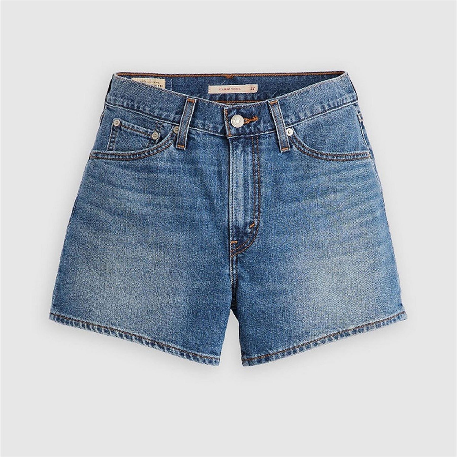 Levis Mom Denim Shorts