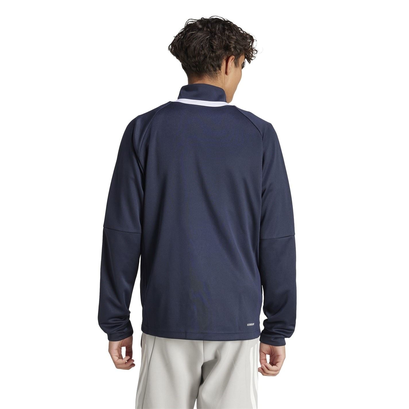 adidas Mens Sereno Long Sleeve Zip Top