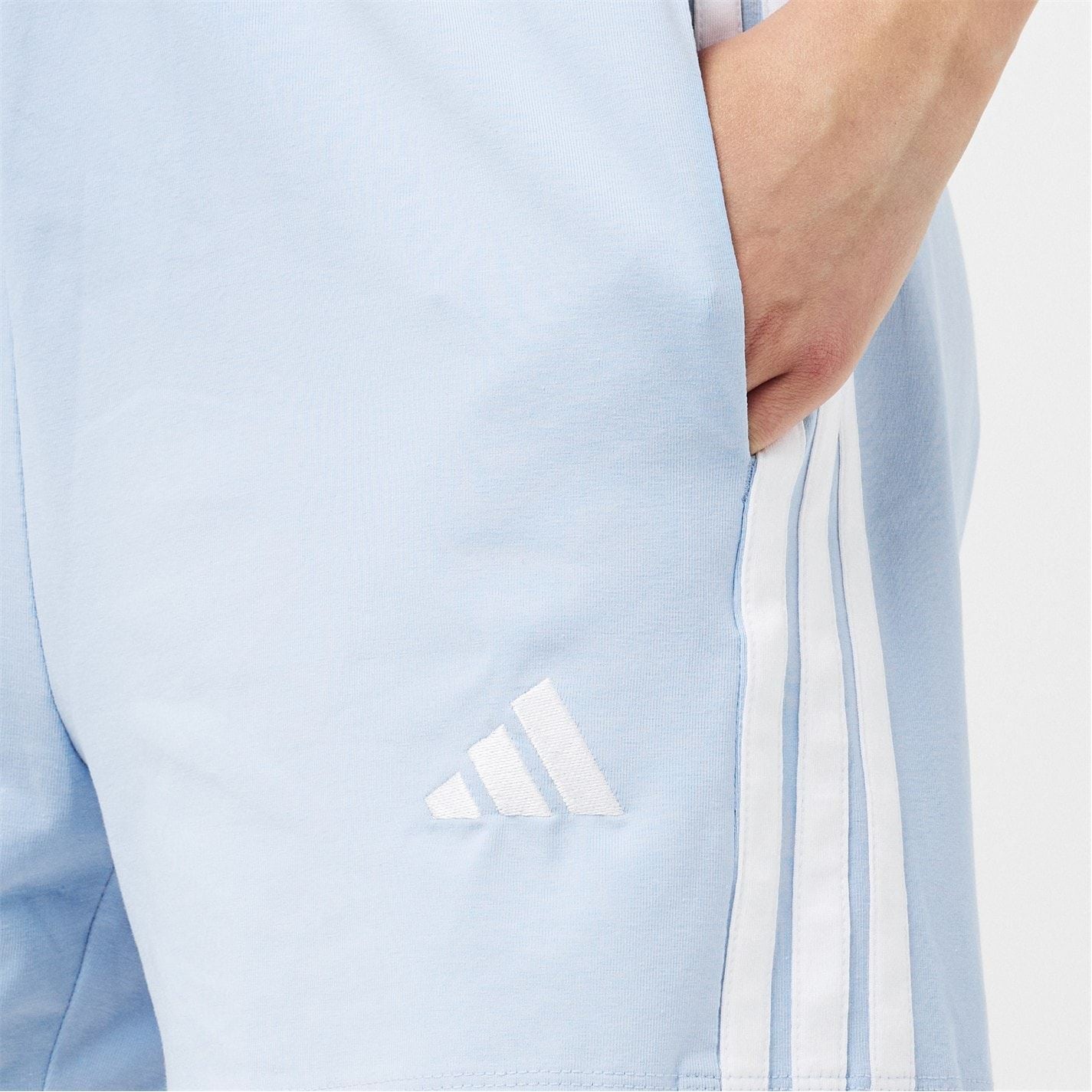 adidas Womens Essentials 3 Stripe Shorts