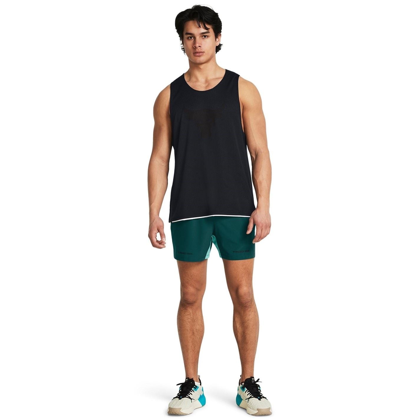 Under Armour Mens Armour Pjt Rock Ultimate 5 Training Short Gym