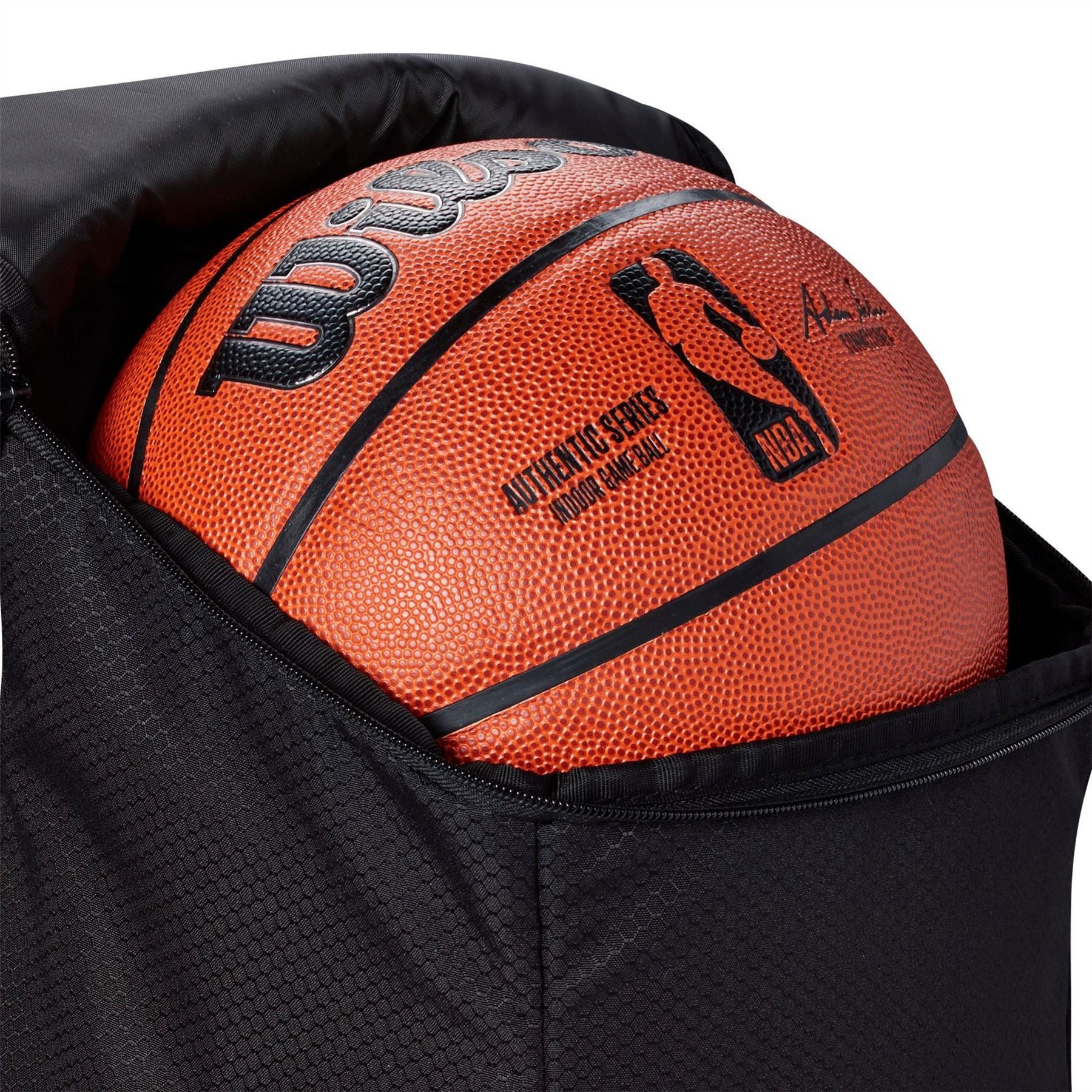Wilson NBA Auth Rectangle Shape Backpack with Logo