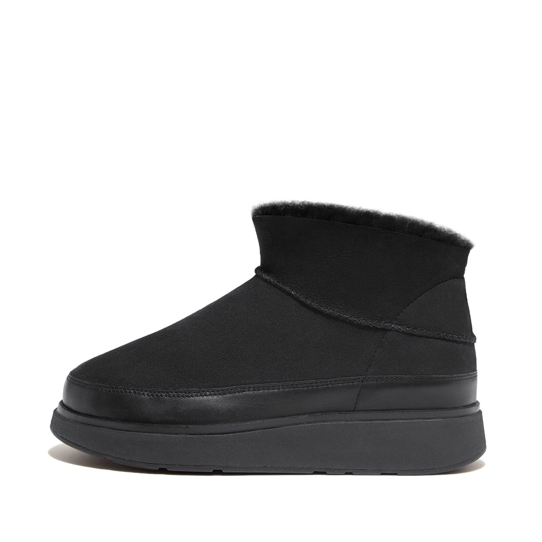 Fitflop Ff Ultra Mini Double Faced Shearling Boots