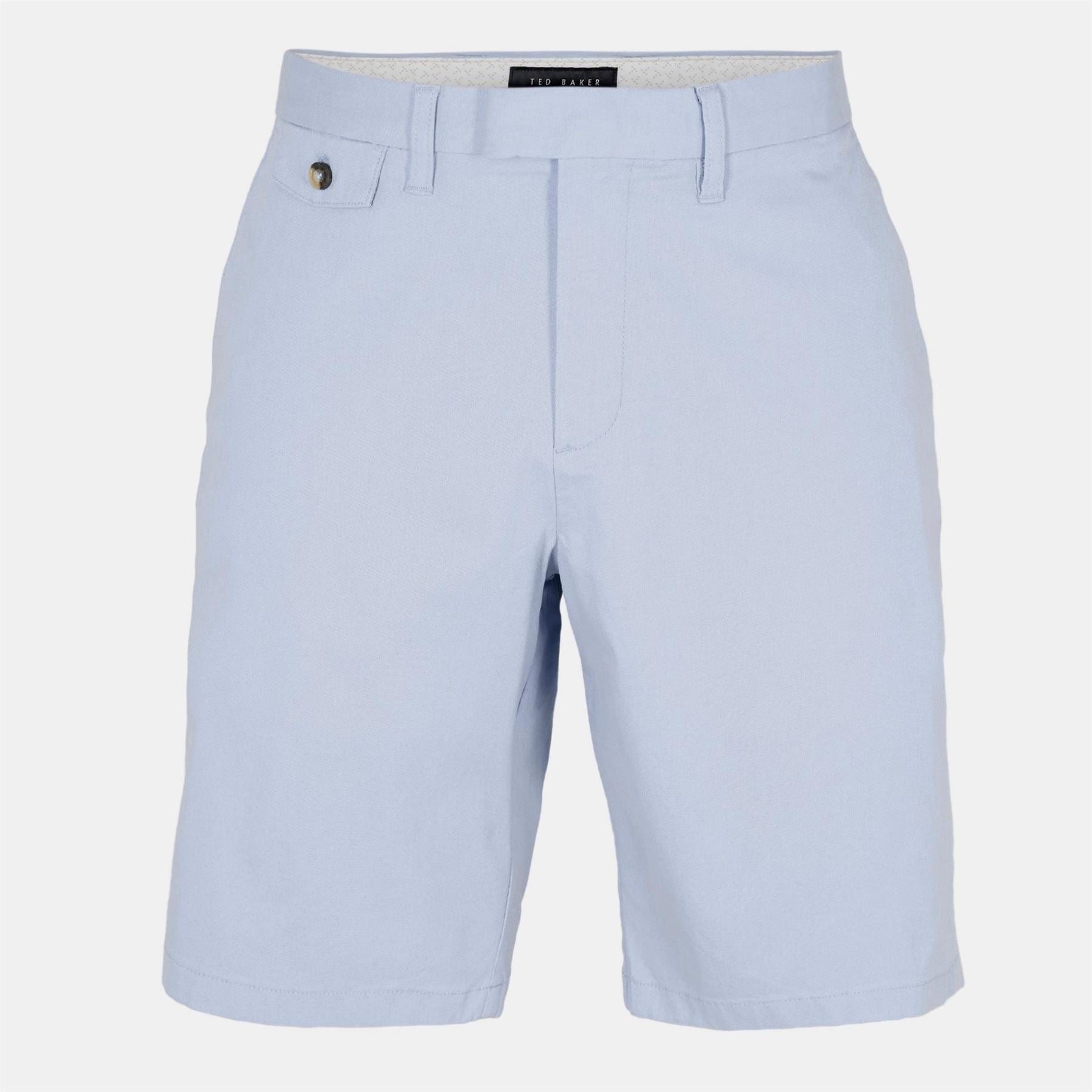 Ted Baker Solid Patterned Chino Shorts