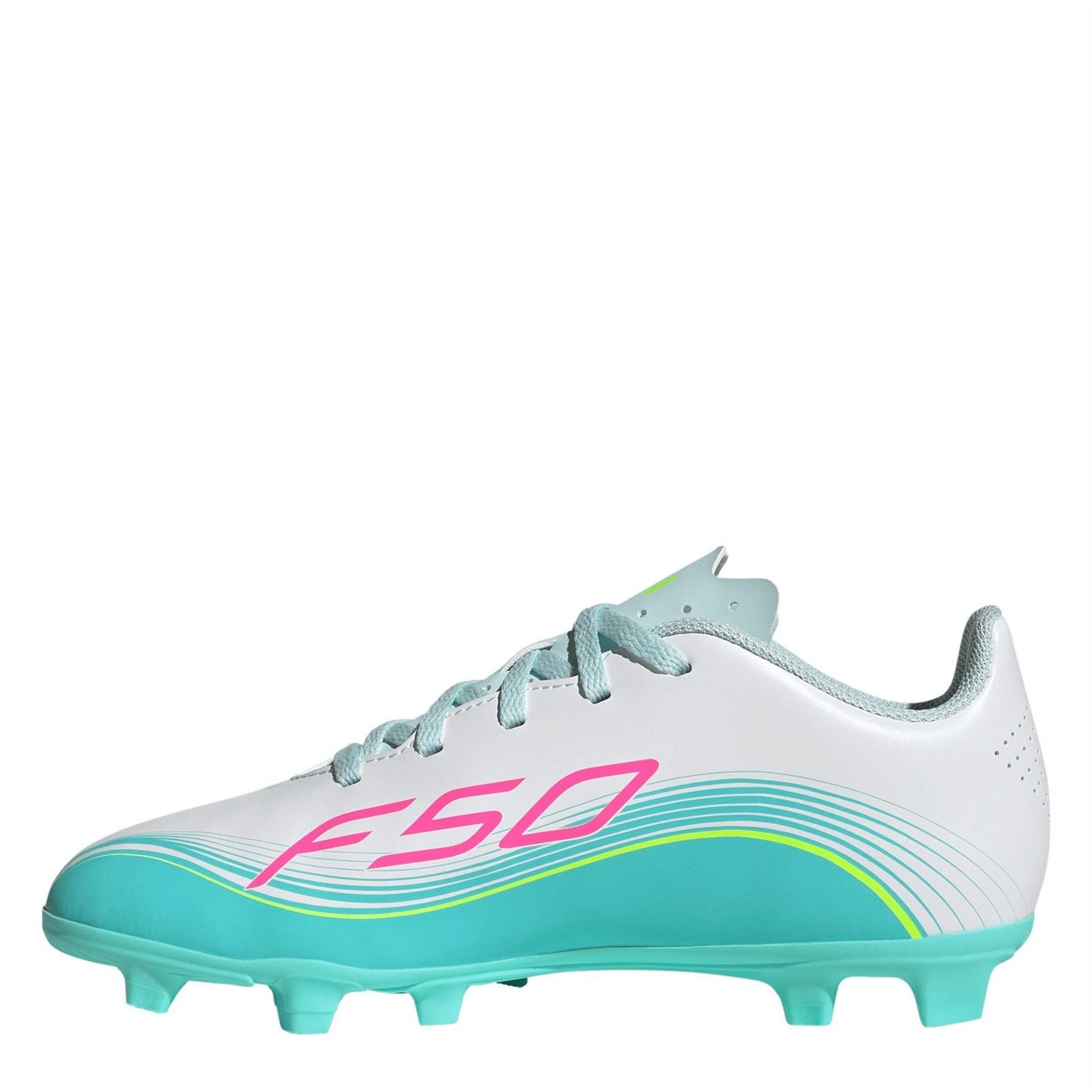 adidas F50 Messi Club Juniors Firm Ground Football Boots