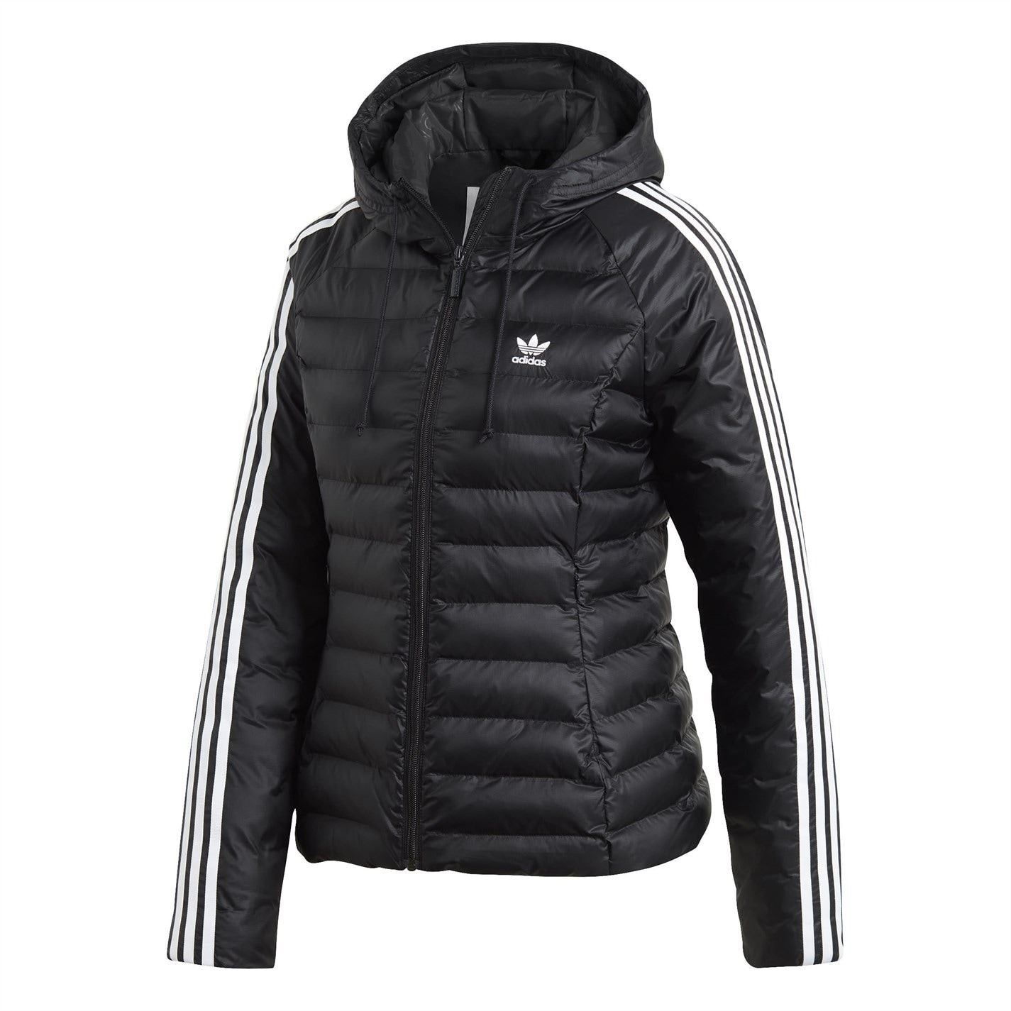 adidas Originals Short Hooded Slim Fit Jacket
