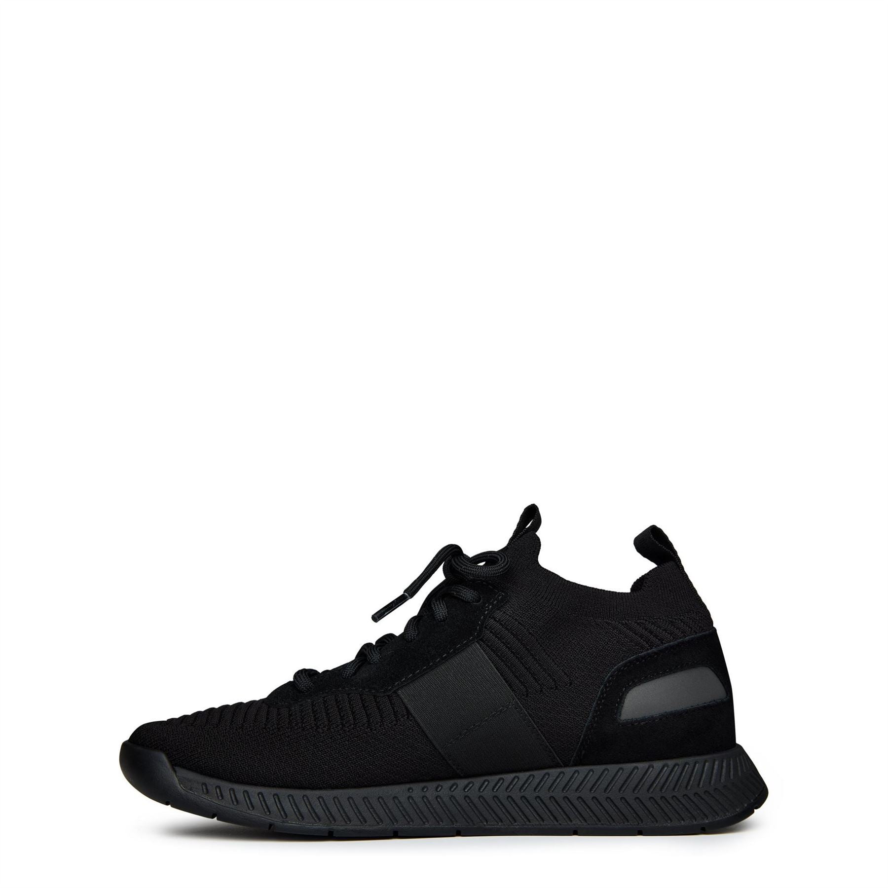Boss Titanium Knit Runners, Sock Like Fit