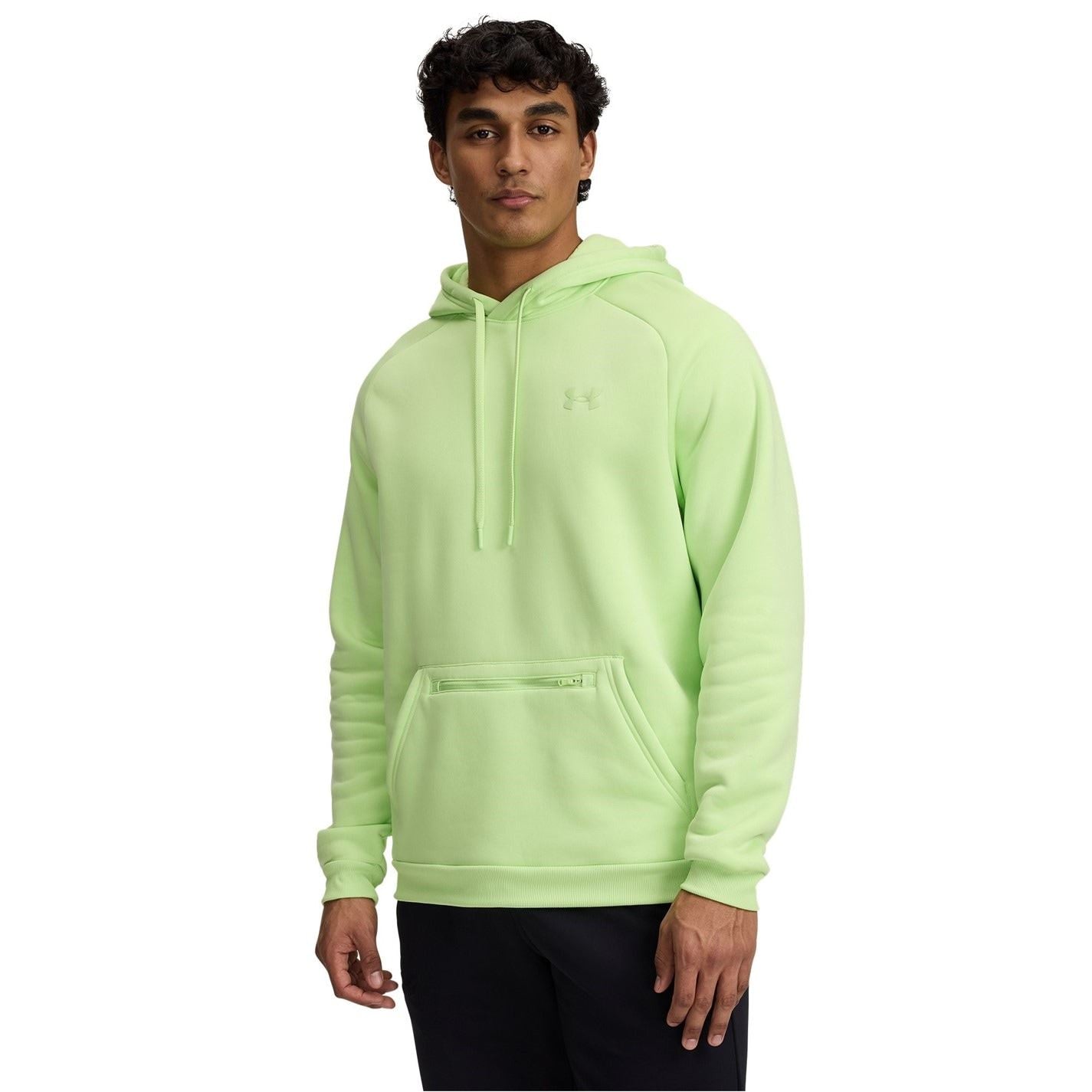 Under Armour Hooded Neck Raglan Sleeve Fleece Top