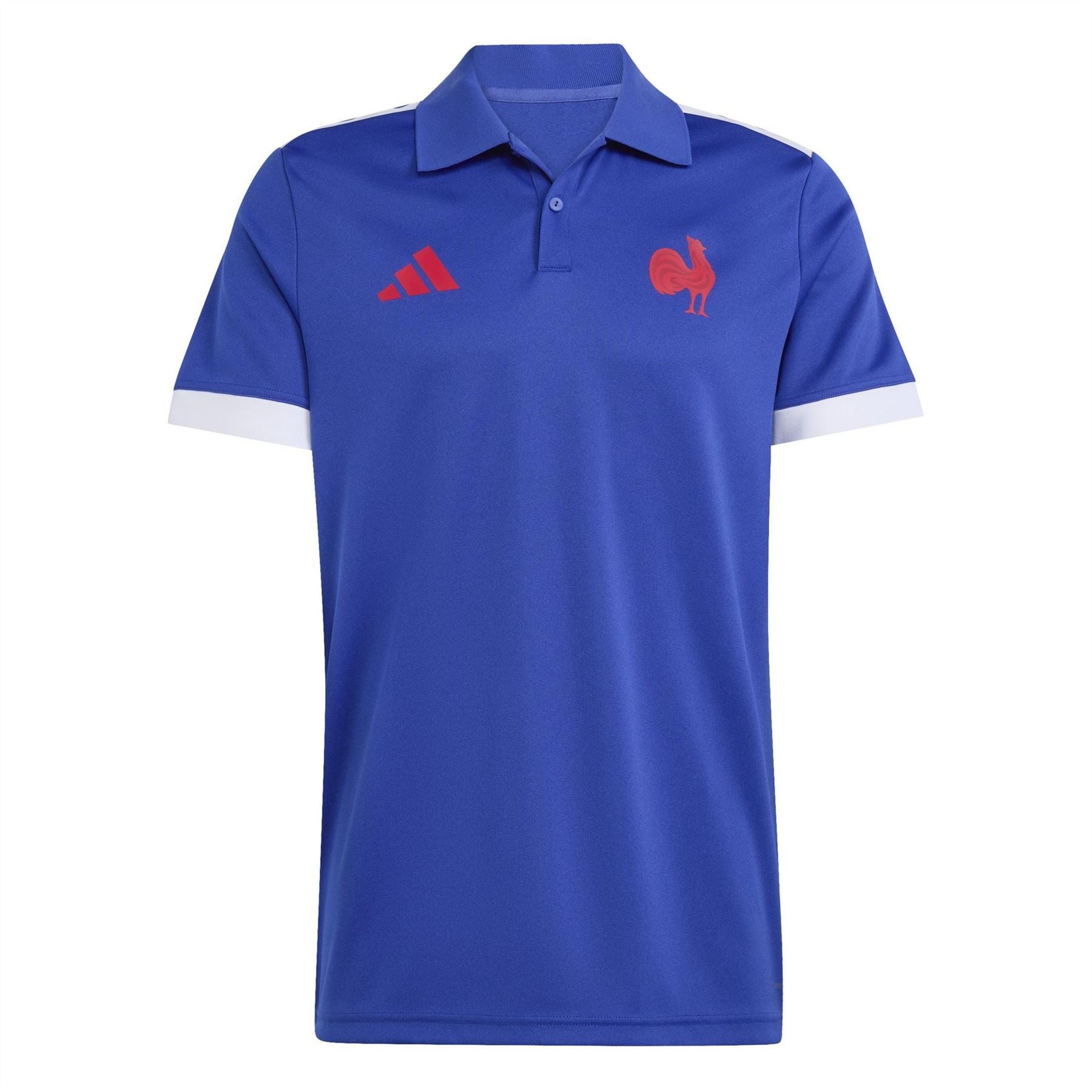 adidas Mens France Home Polo Shirt 2026